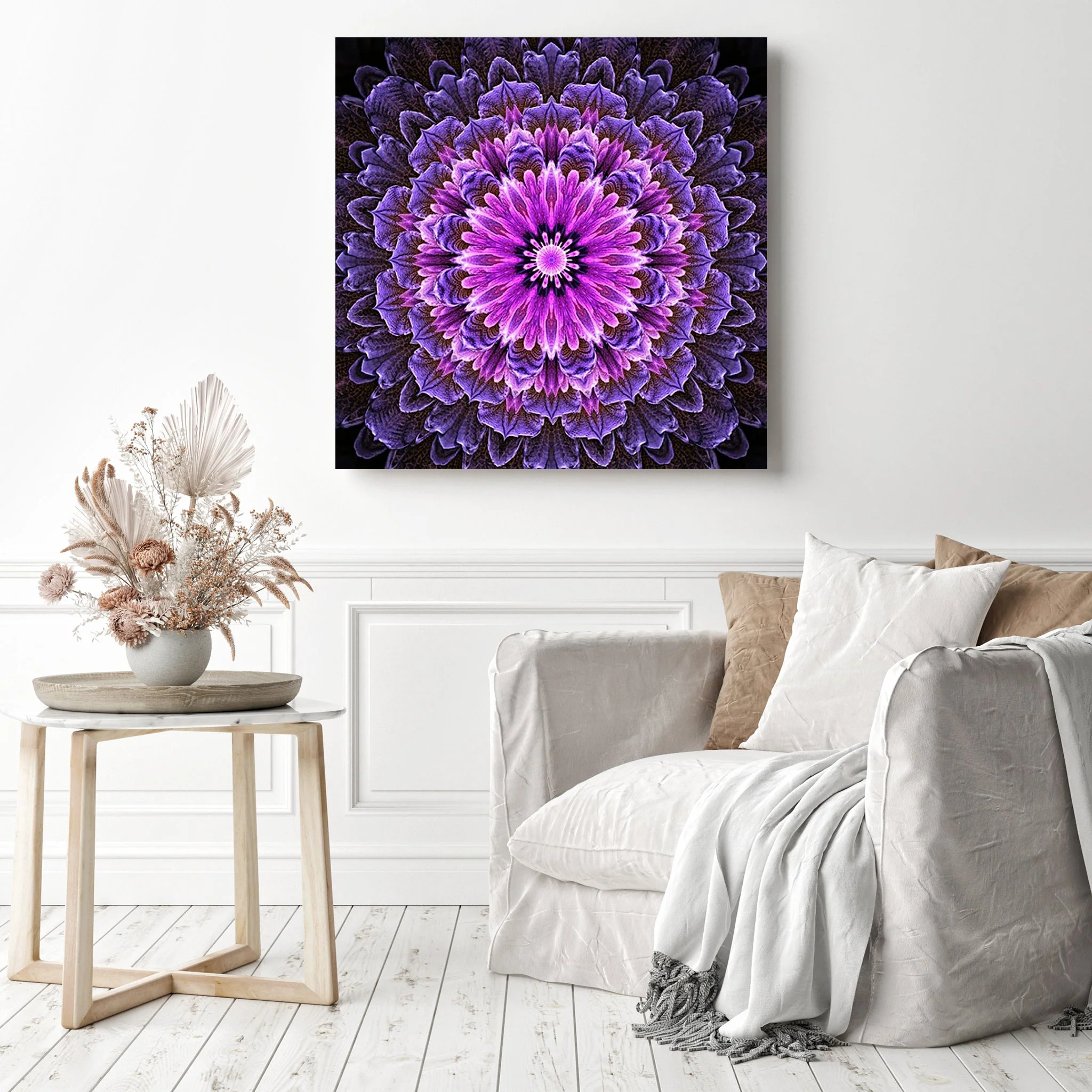 Fuchsia mandala | Diamond Painting - Image 3