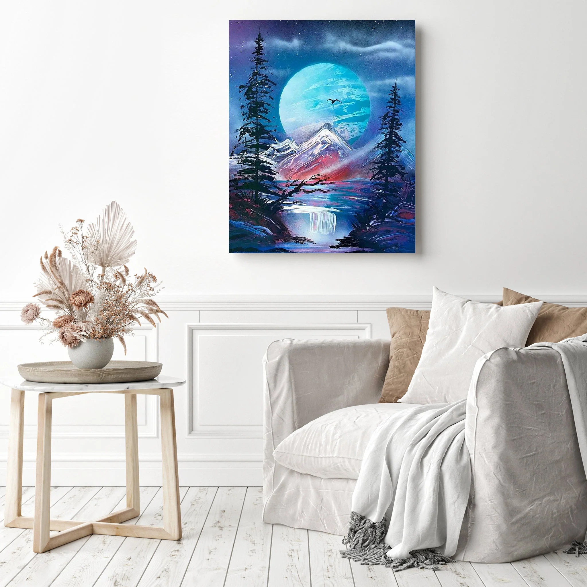 Moon Landscape | Diamond Painting - Image 3
