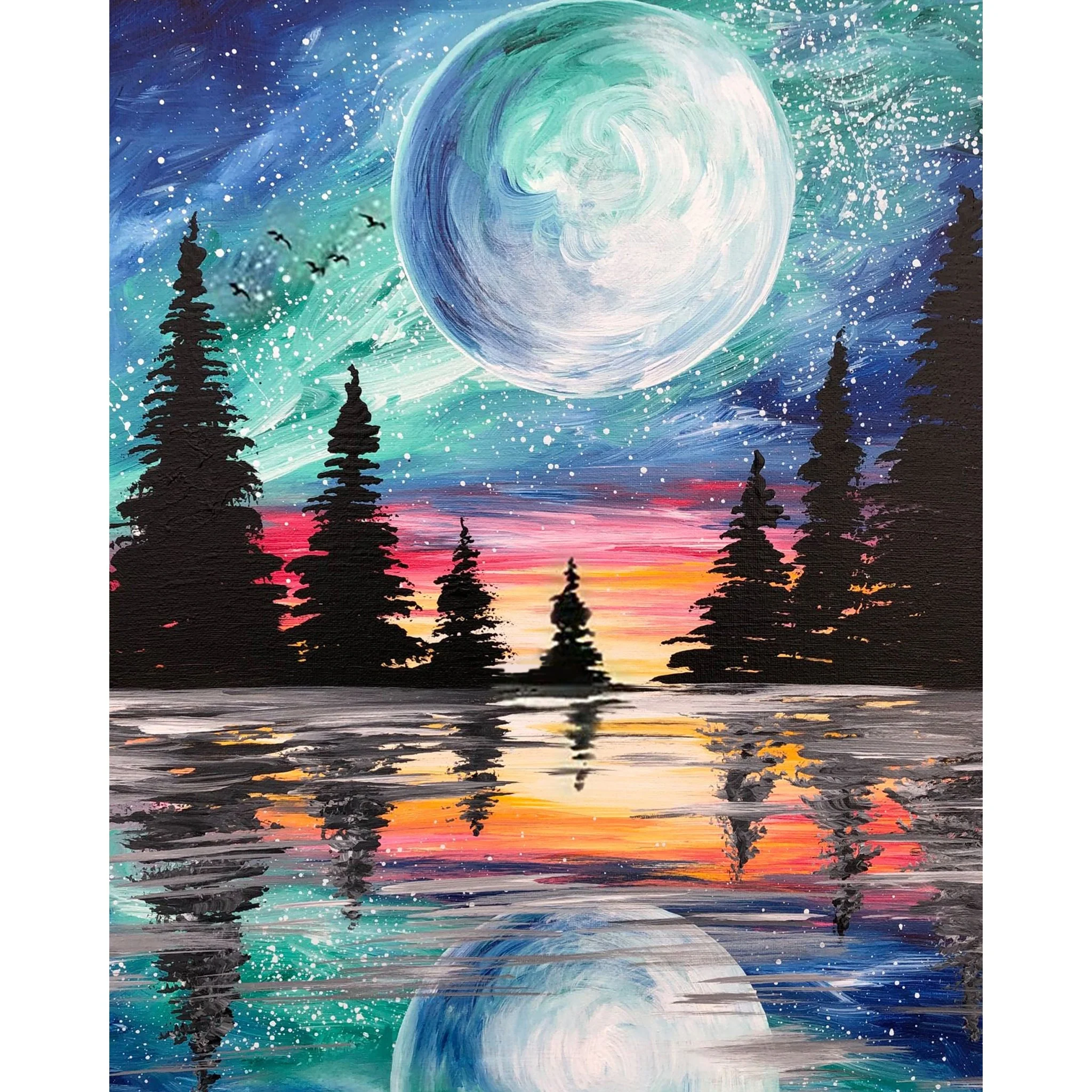 Moon Night | Diamond Painting - Image 2