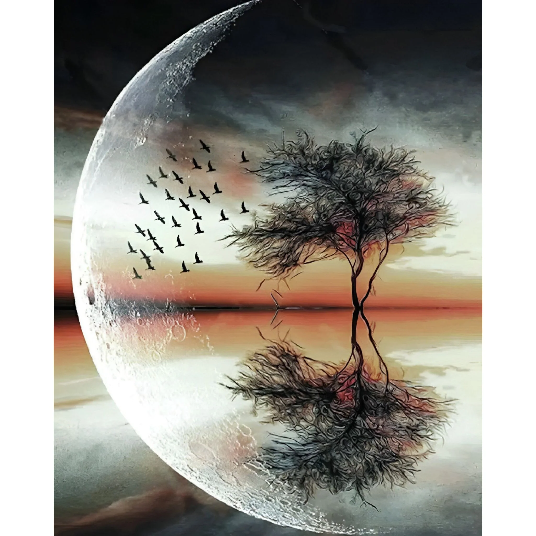 Moon Scenery | Diamond Painting - Image 2