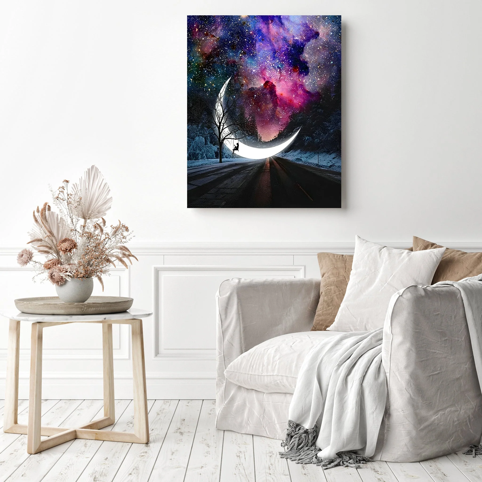 Galactic Moon | Diamond Painting - Image 3