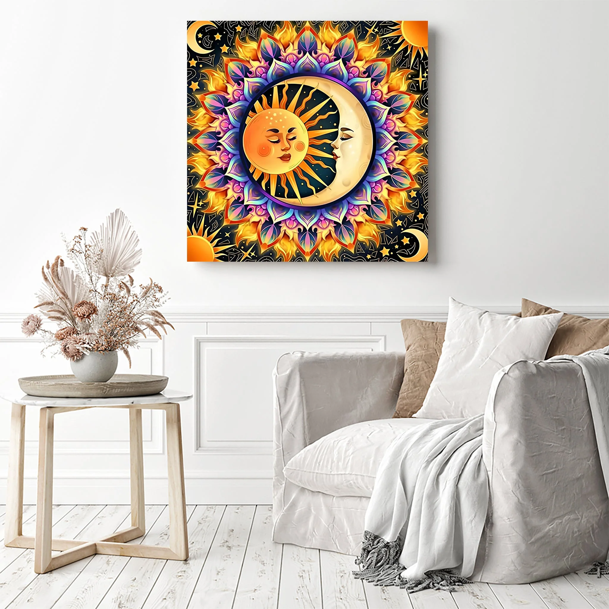 Sun and Moon | Diamond Painting - Image 3