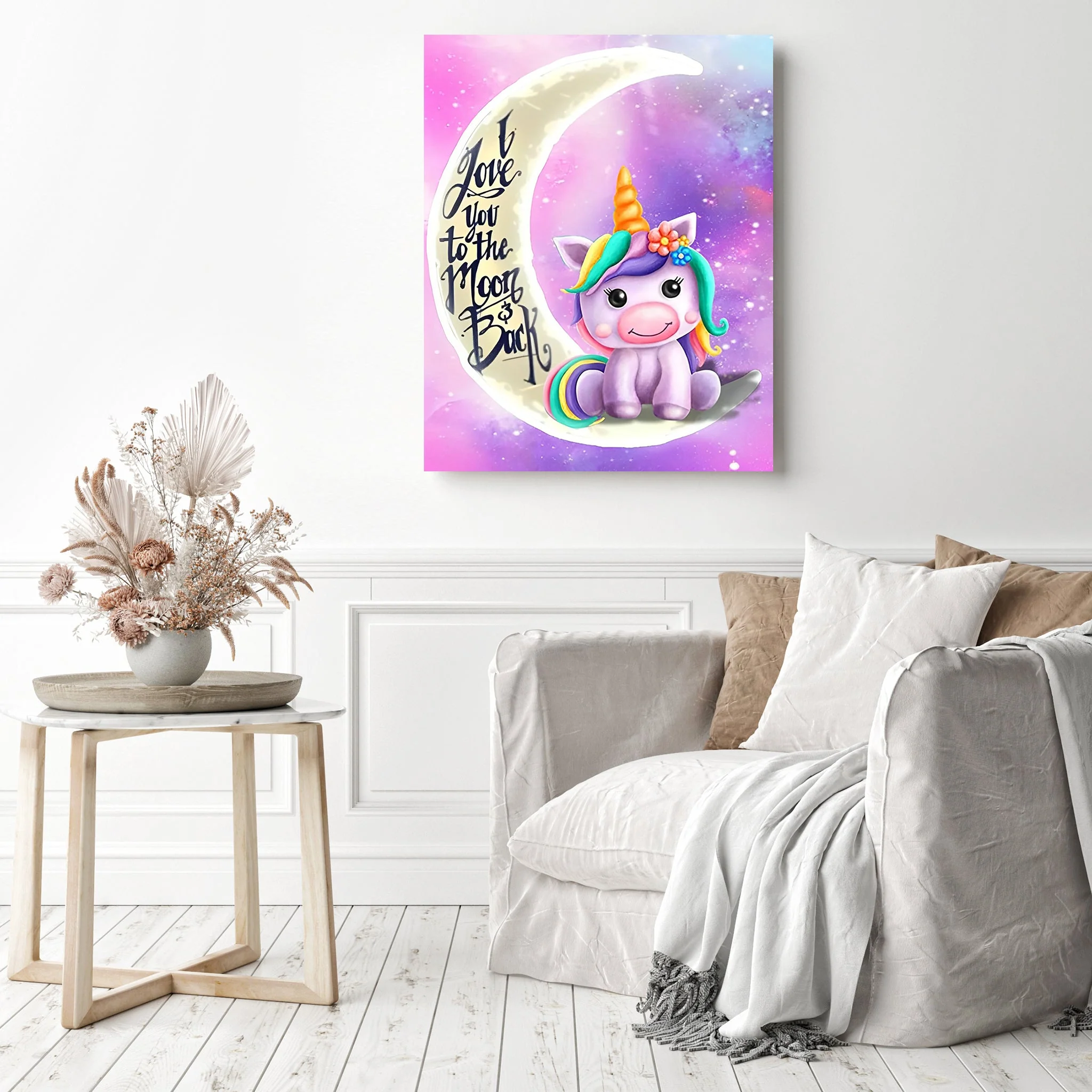 Unicorn Moon | Diamond Painting - Image 3
