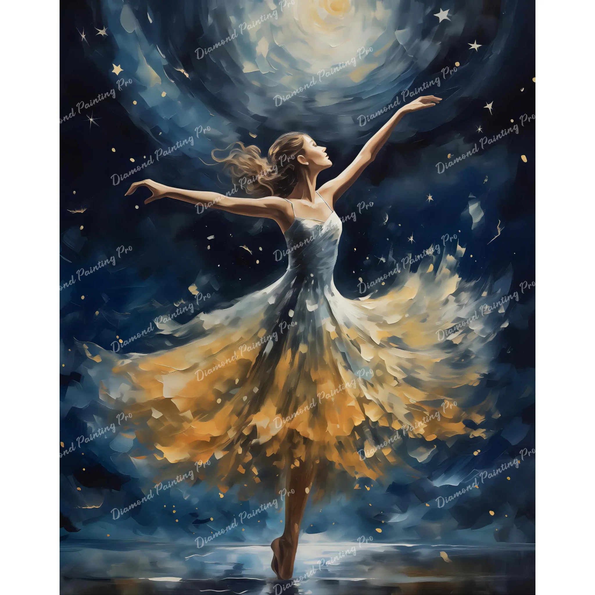 Moonlit Ballet | Diamond Painting - Image 2