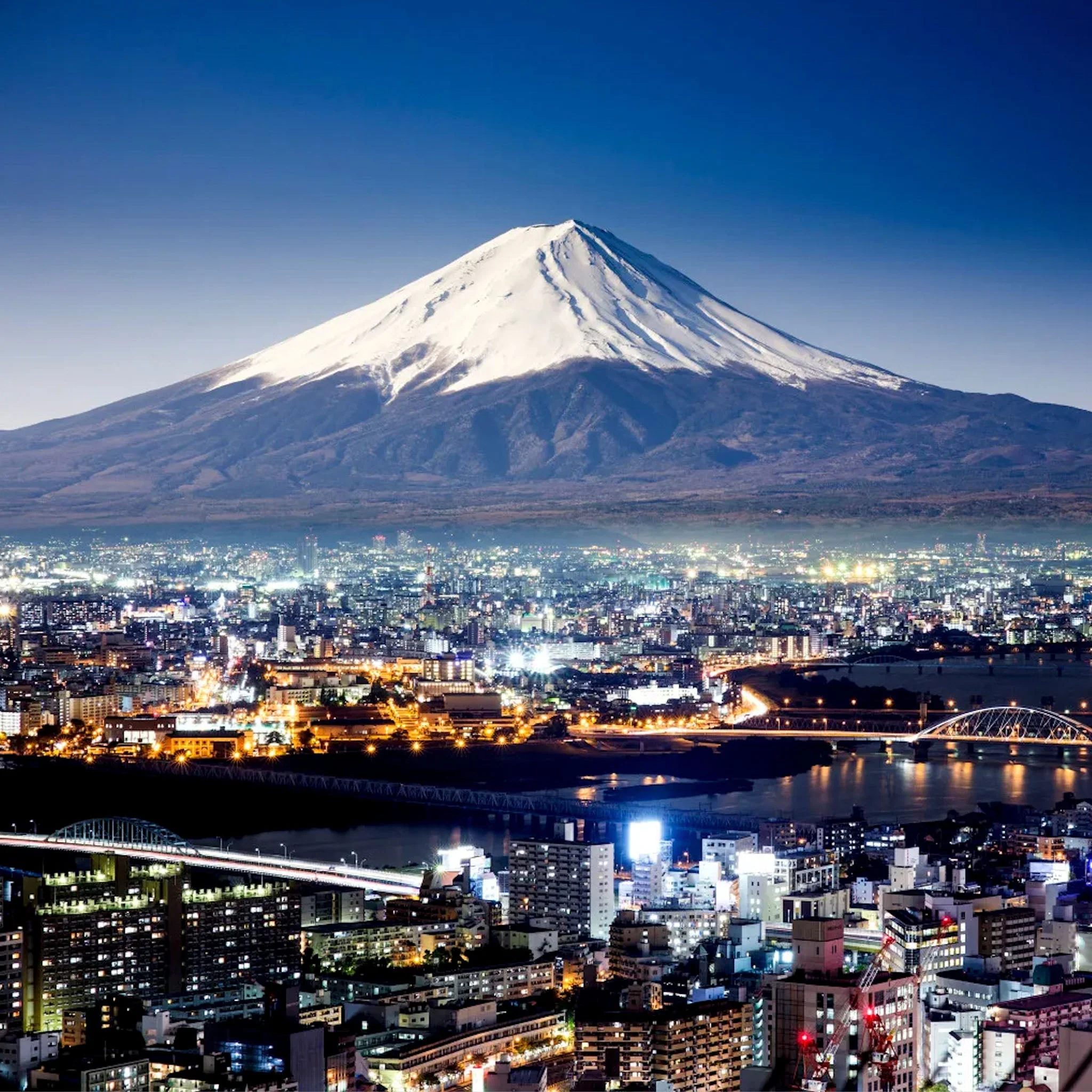 Mount Fuji Night | Diamond Painting - Image 2