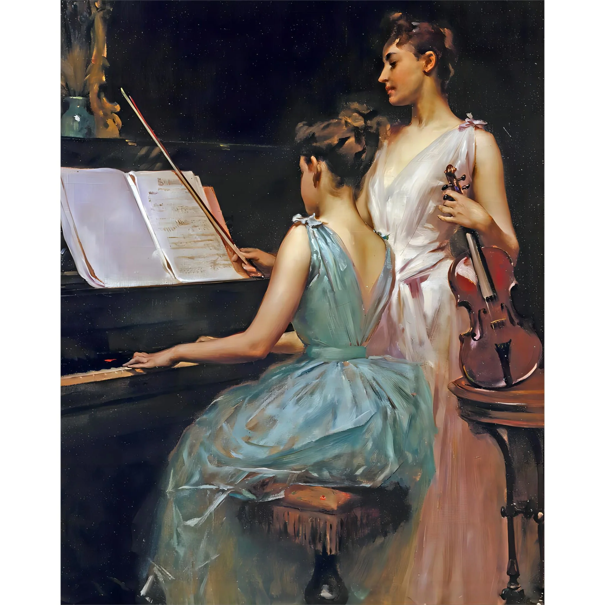 The Sonata | Diamond Painting - Image 2