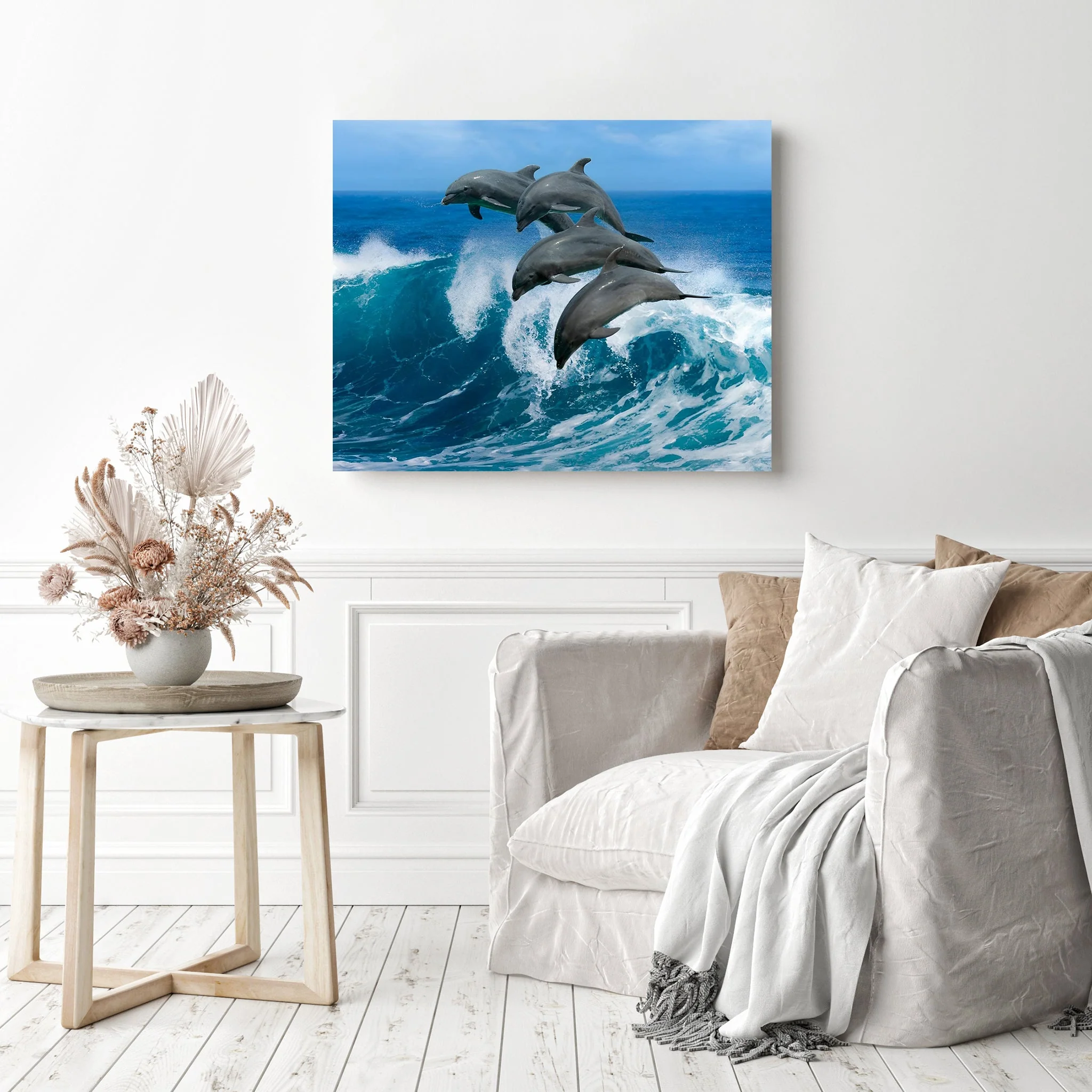 Dolphins Leaps | Diamond Painting - Image 3