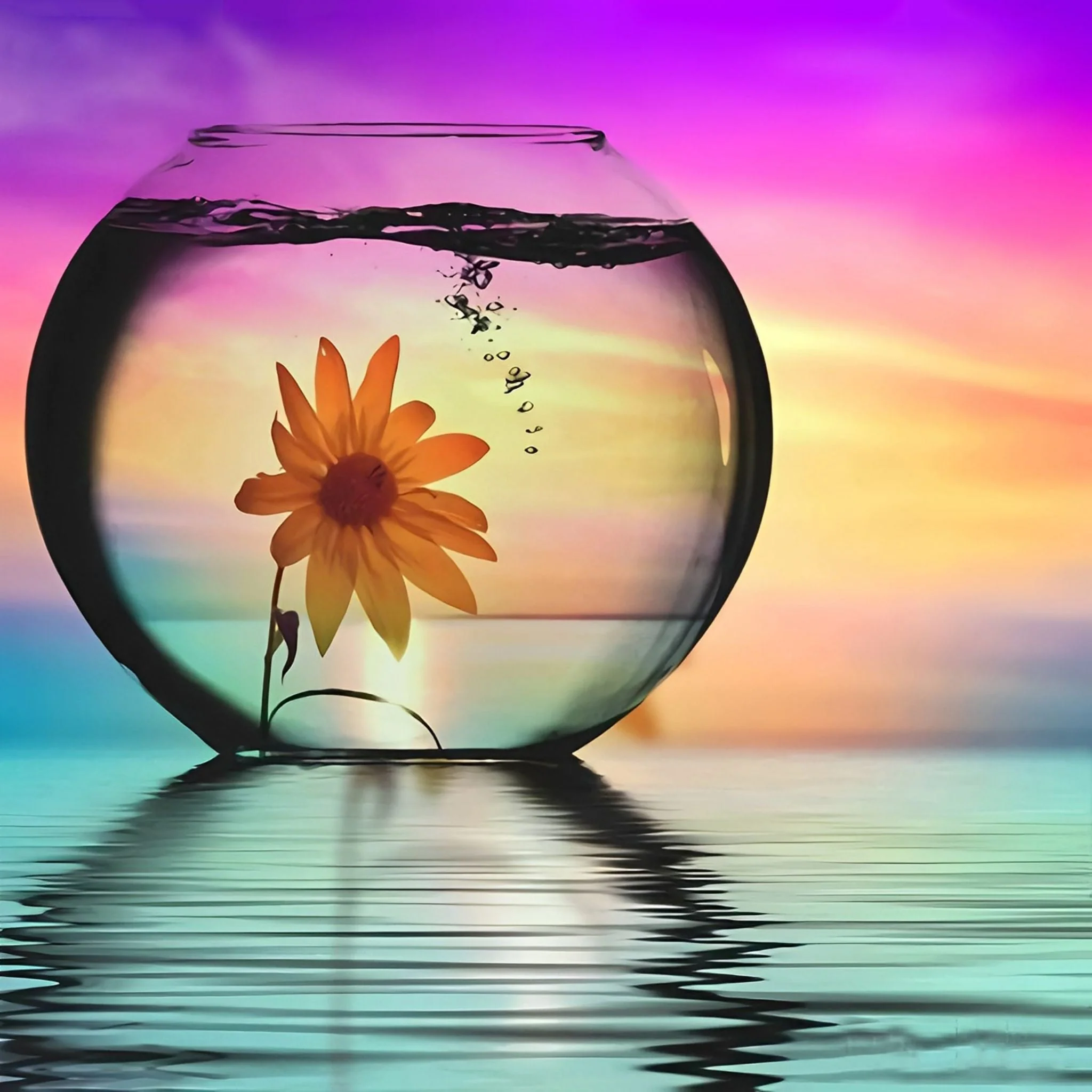 Ocean Reflection | Diamond Painting - Image 2