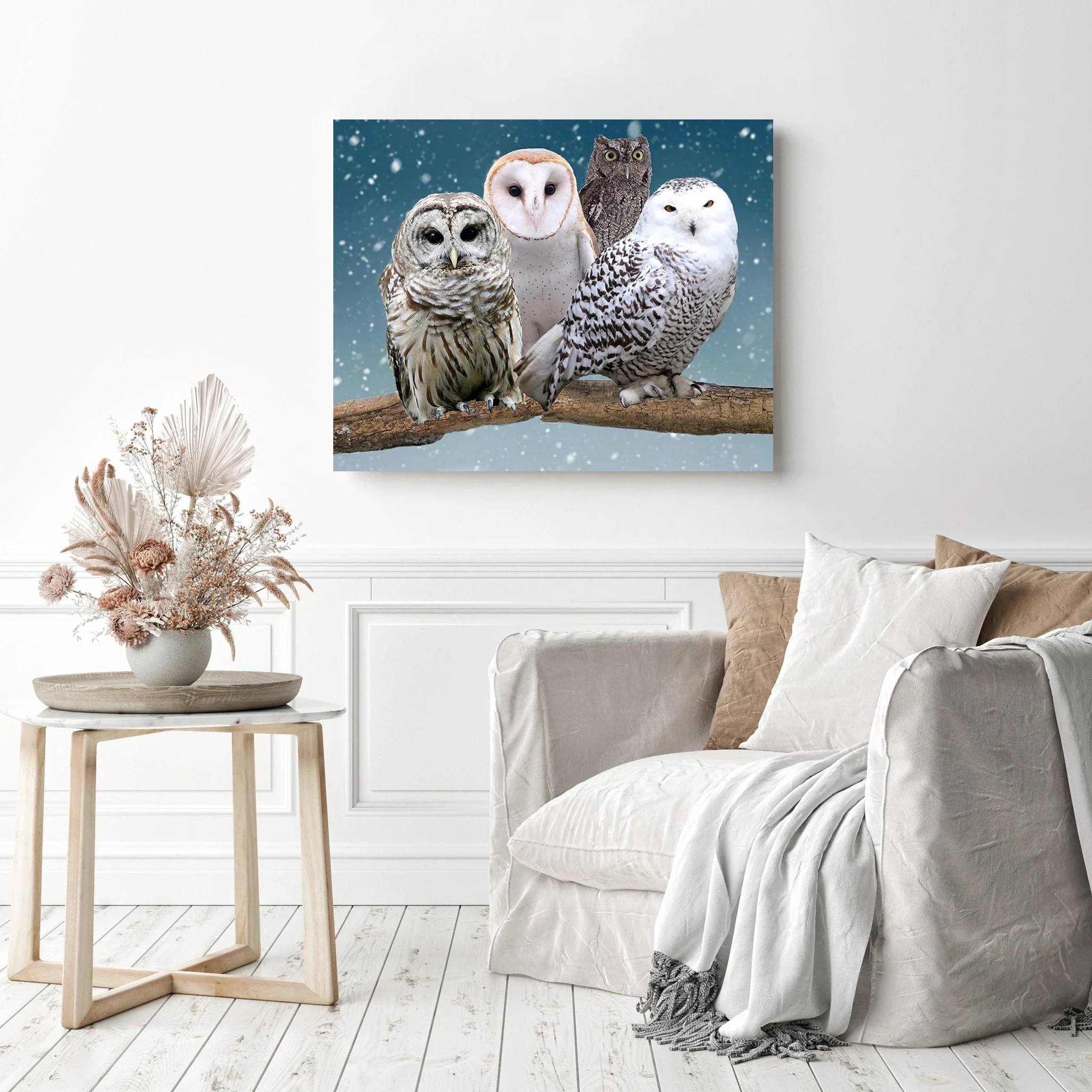 Owls | Diamond Painting - Image 3