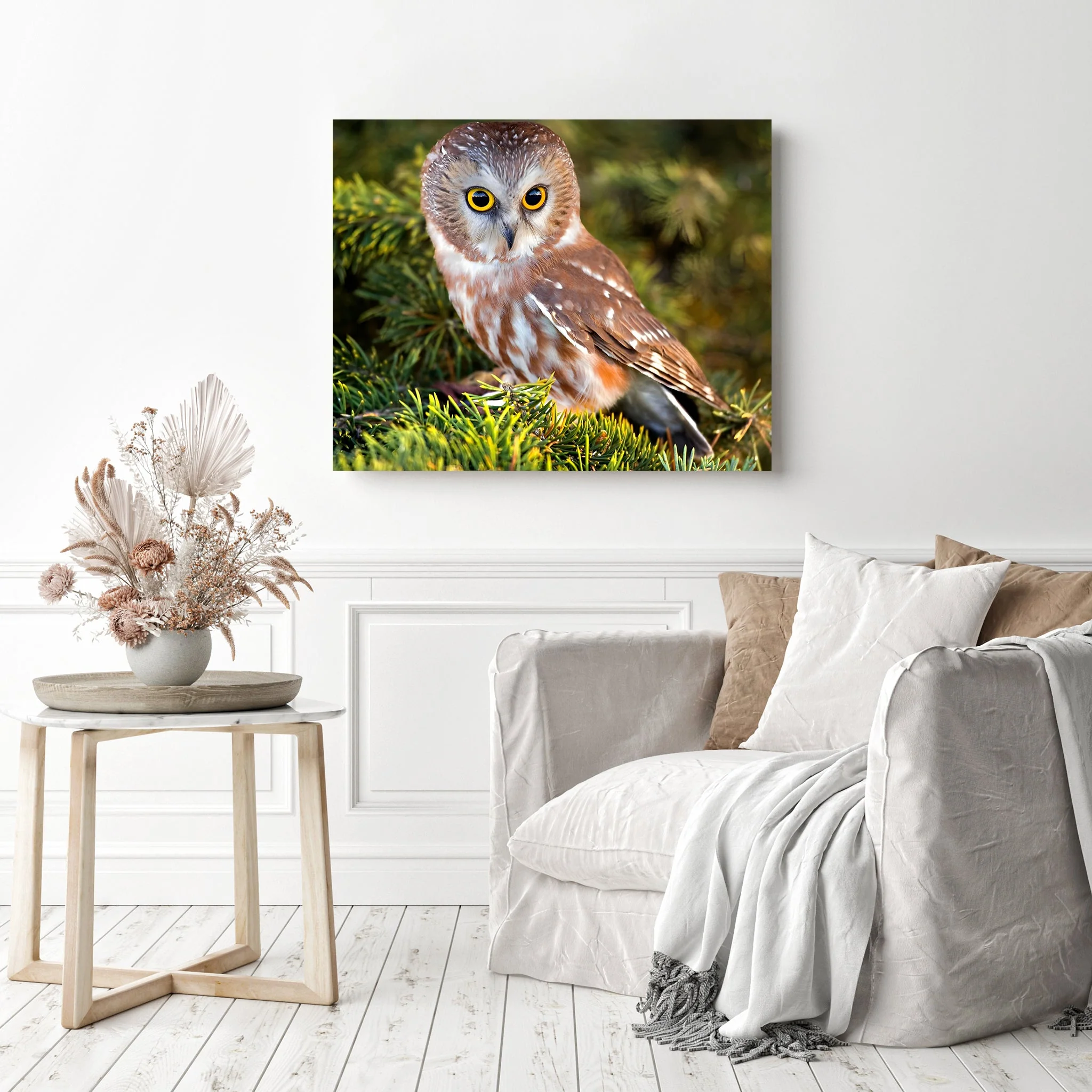 Owl Stare | Diamond Painting - Image 3