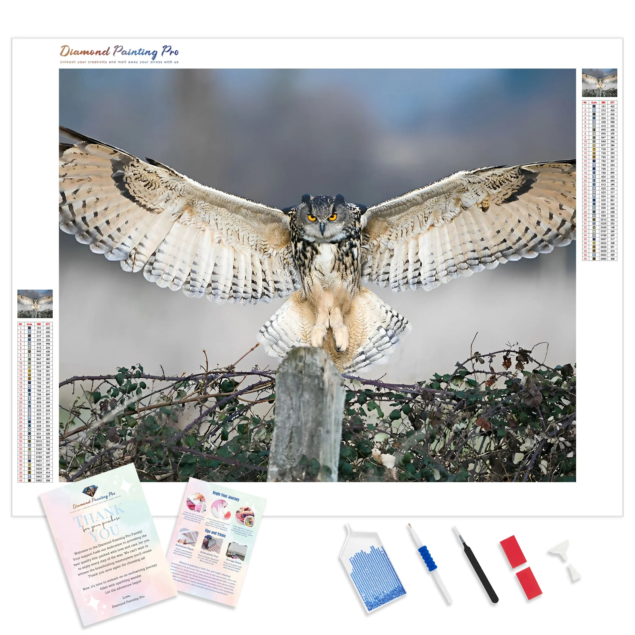 Majestic Owl | Diamond Painting