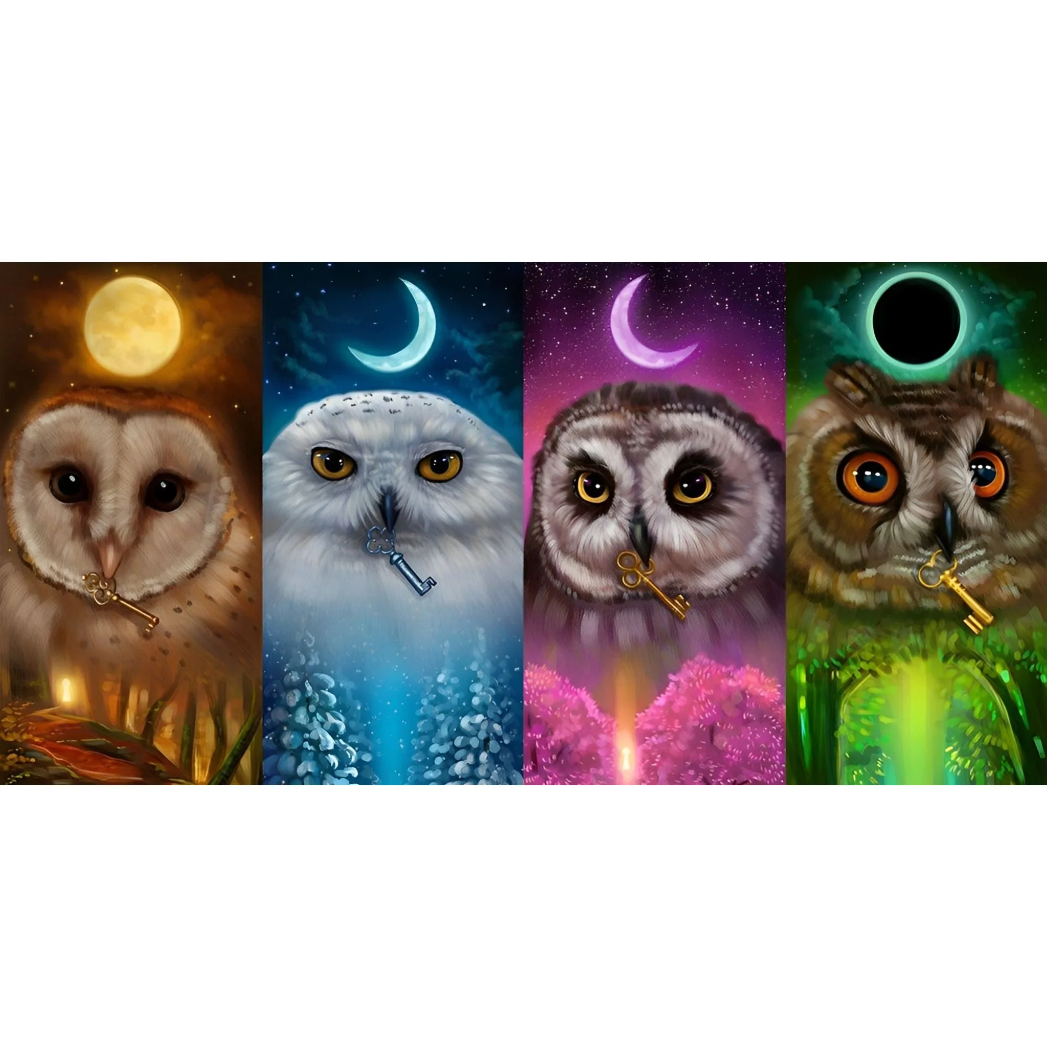 Seasonal Owl | Diamond Painting - Image 2