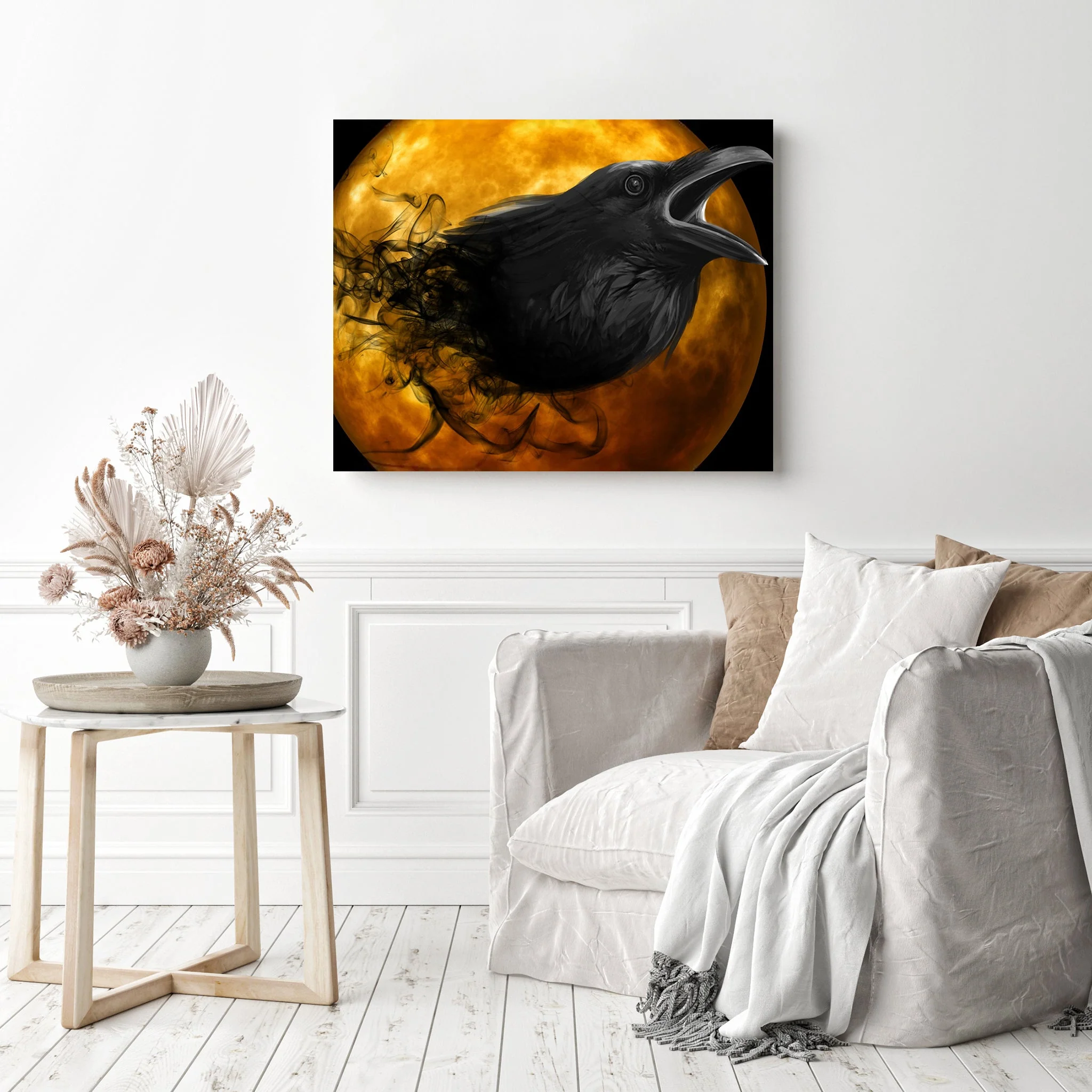 Raven Emergence | Diamond Painting - Image 3