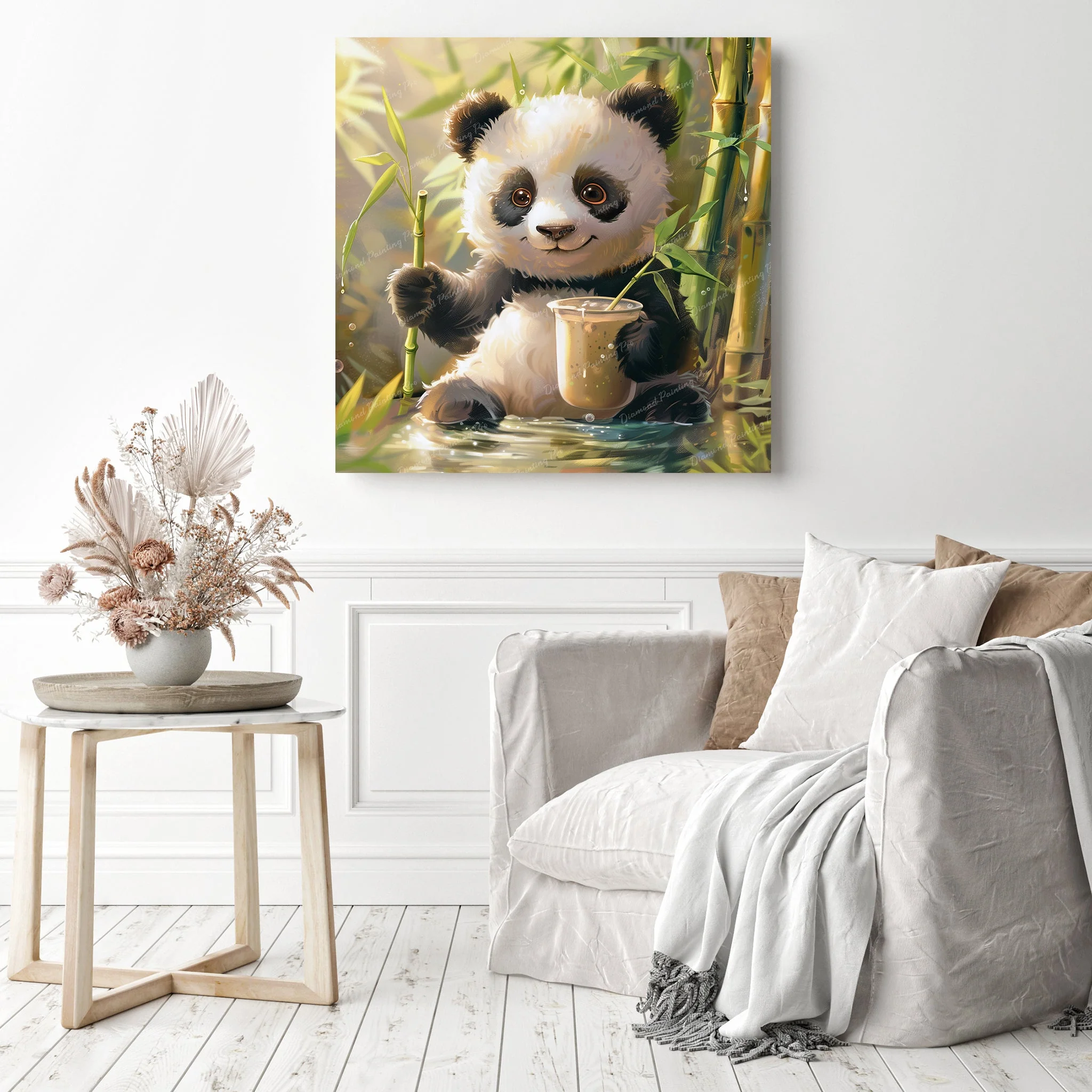 Panda Bear Cub | Diamond Painting - Image 3