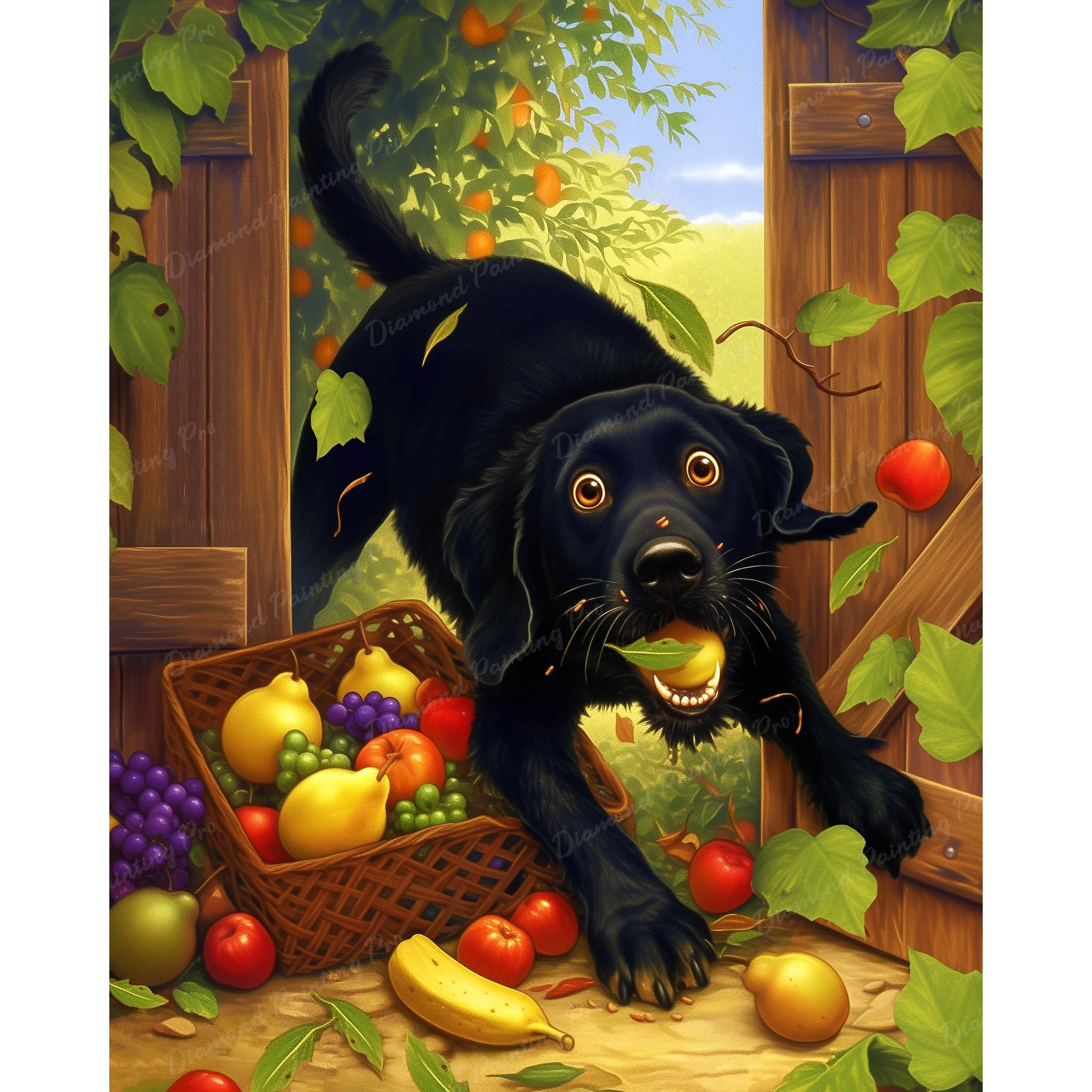 Playful Snatcher | Diamond Painting - Image 2