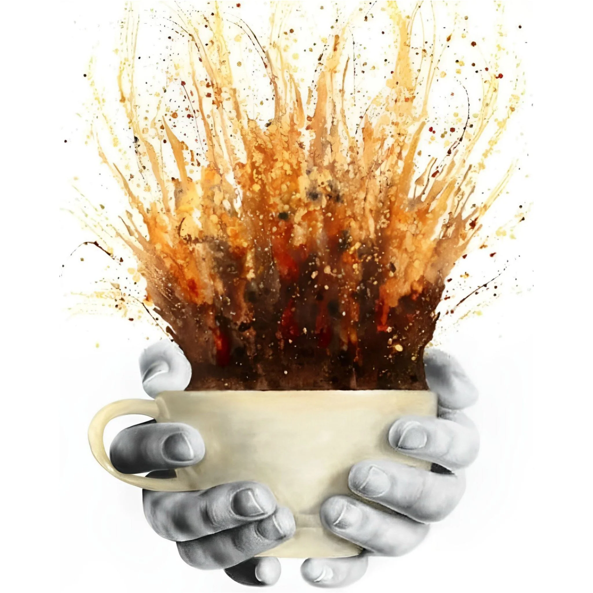 Coffee Coffee Coffee! | Diamond Painting - Image 2
