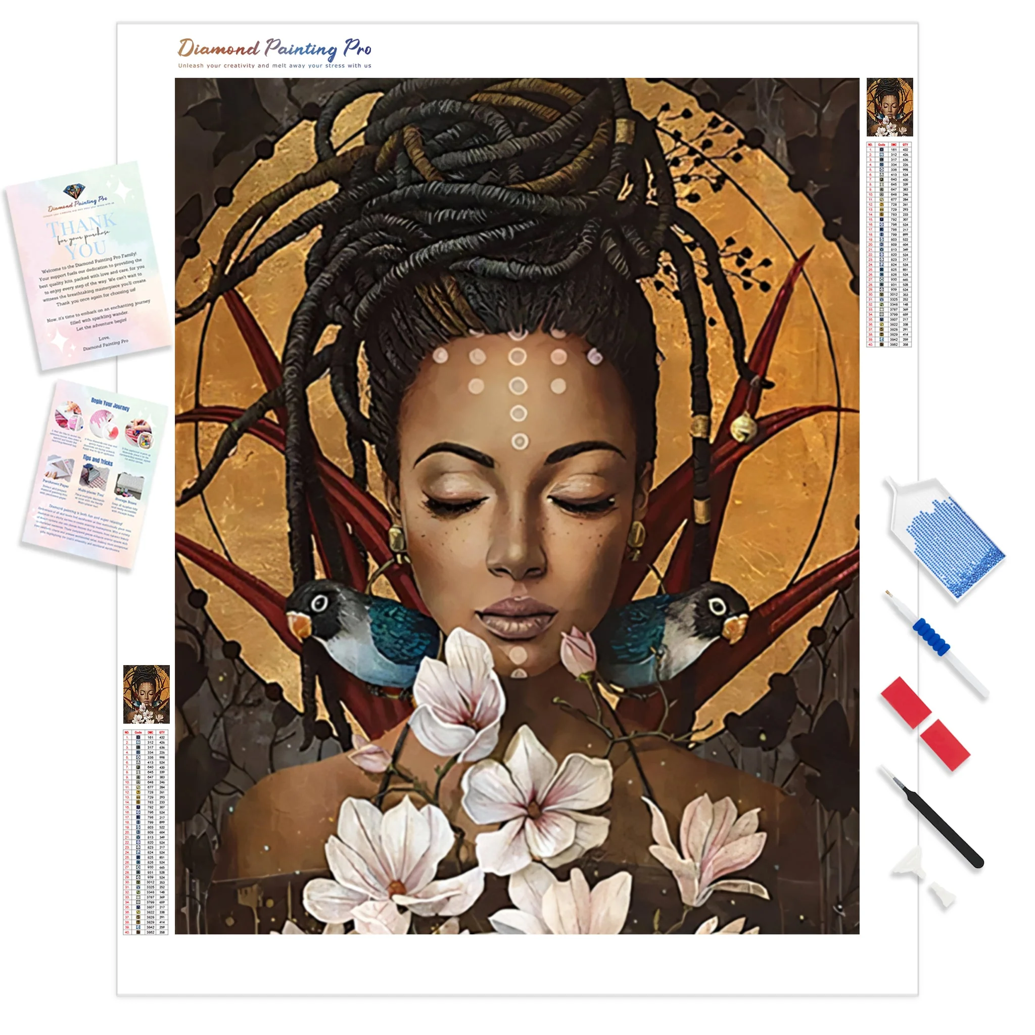 African American Zen | Diamond Painting
