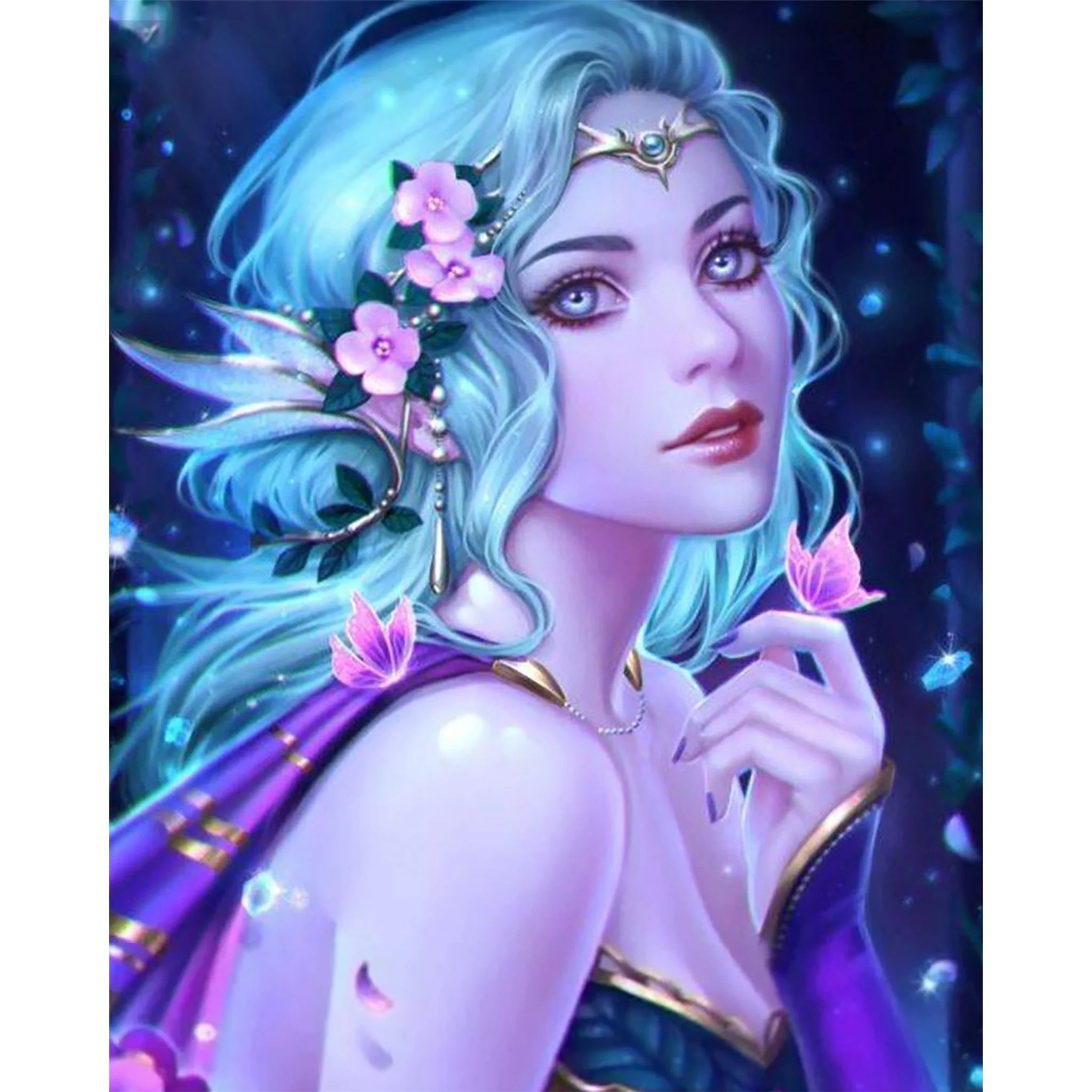 Fairy Portrait | Diamond Painting - Image 2
