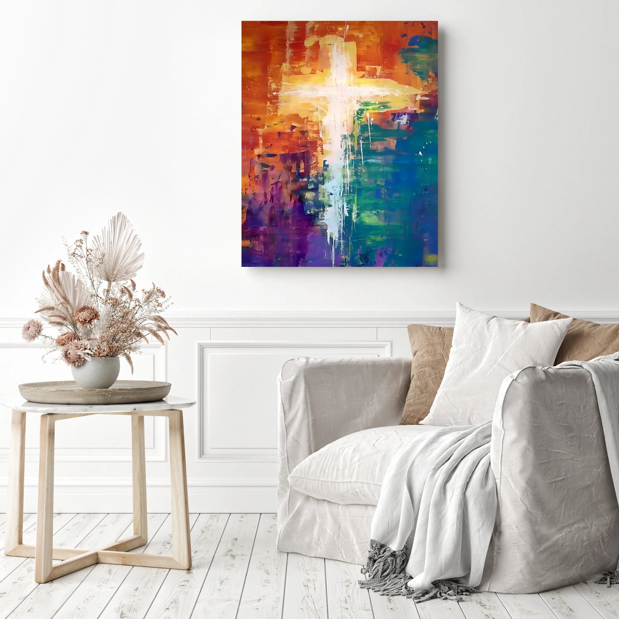 Abstract Cross | Diamond Painting - Image 3