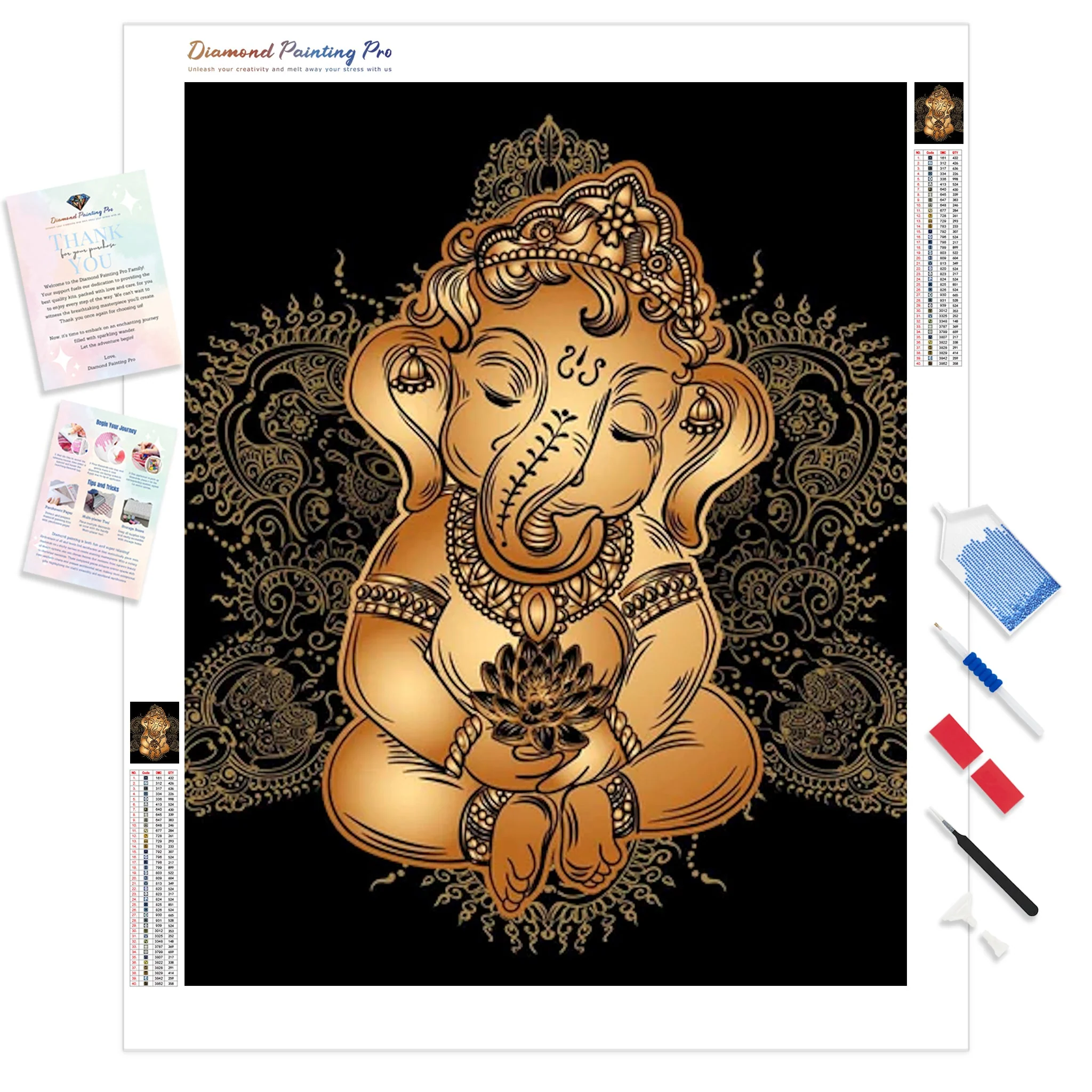 Baby Ganesh | Diamond Painting