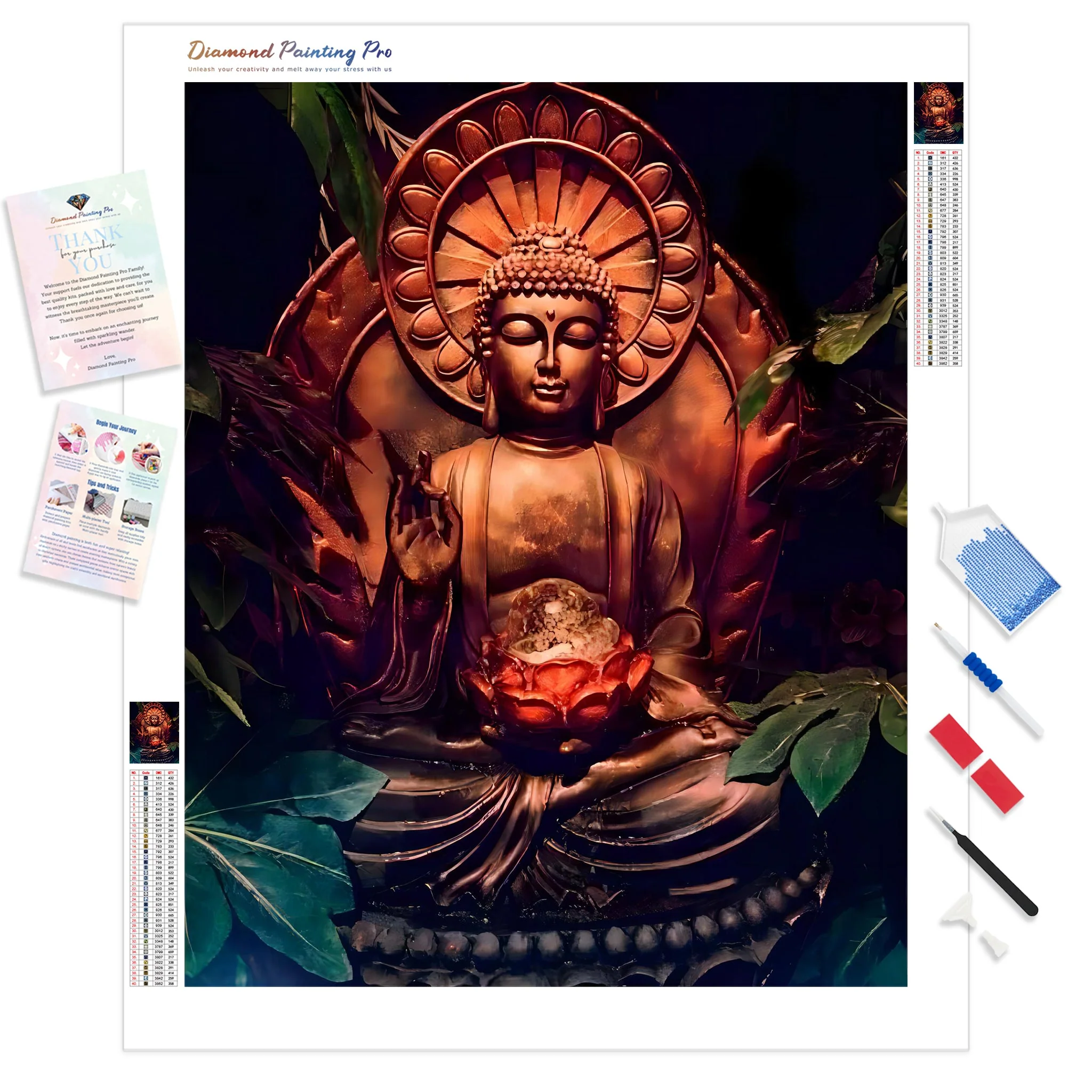 Zen Buddha Meditation | Diamond Painting