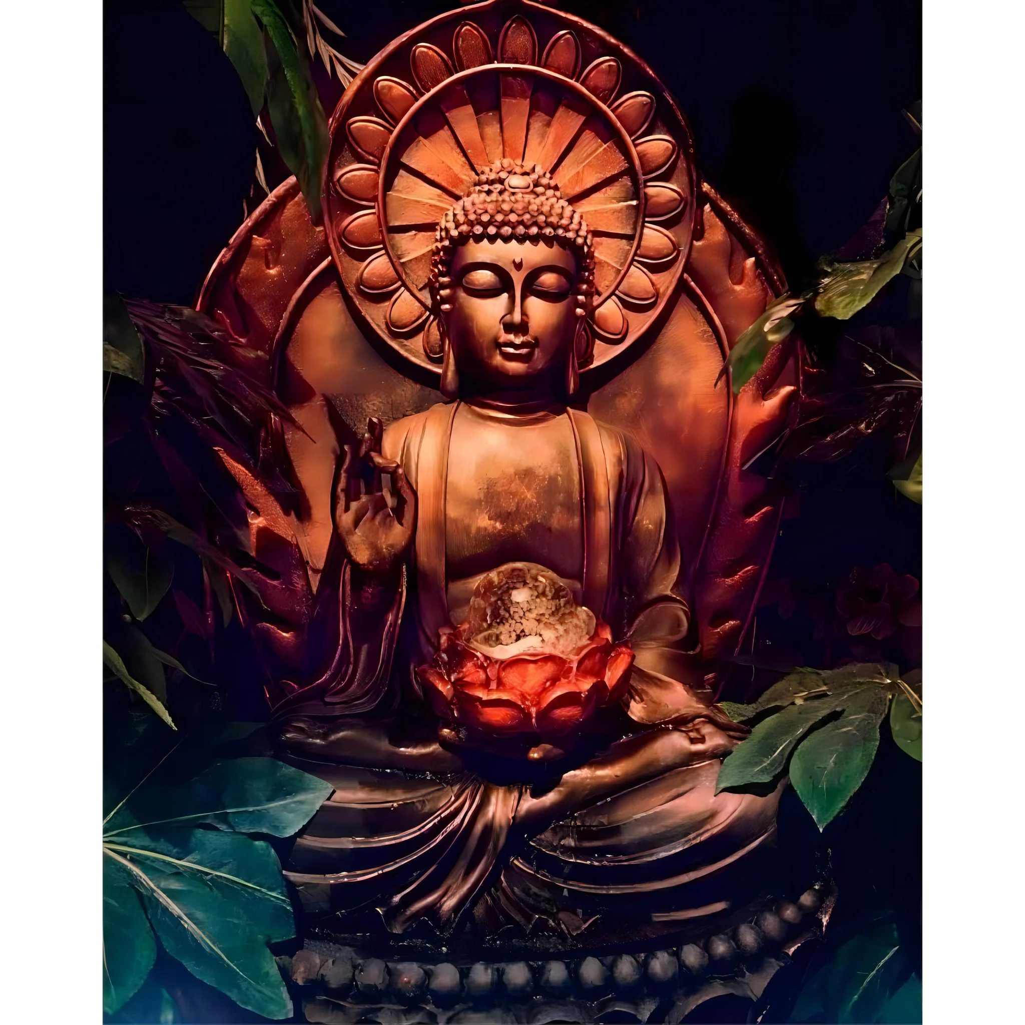 Zen Buddha Meditation | Diamond Painting - Image 2
