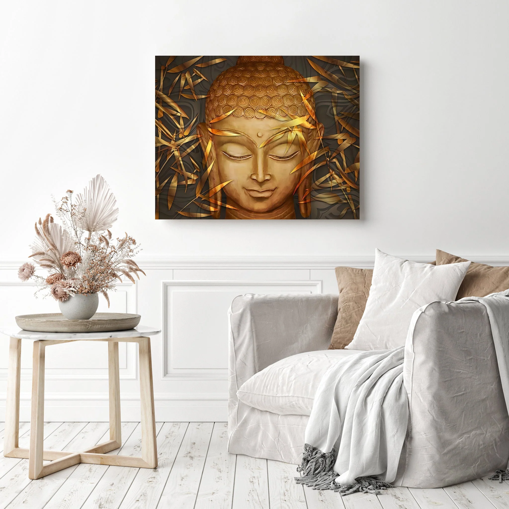 Smiling Golden Buddha | Diamond Painting - Image 3