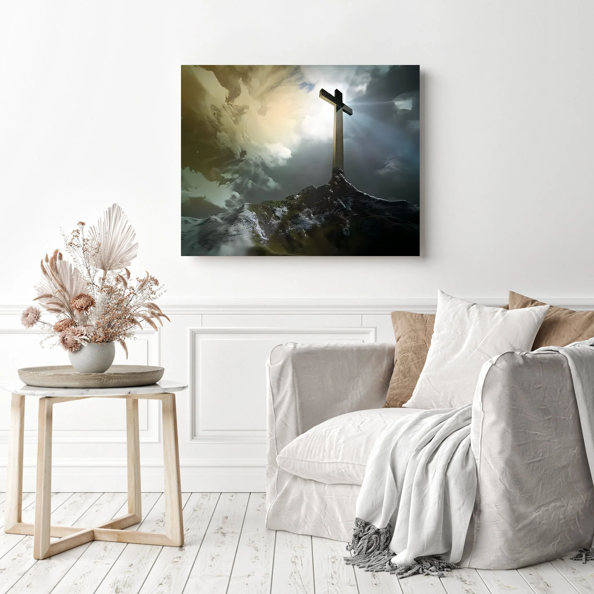 Cross on the Hills | Diamond Painting - Image 3