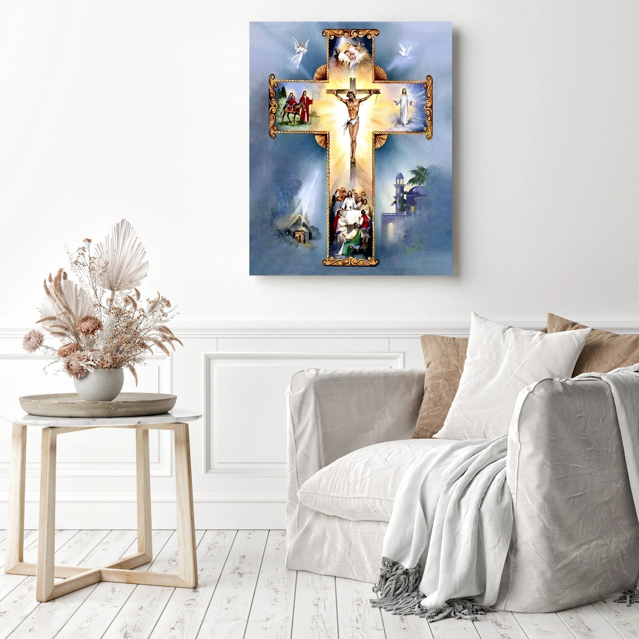 Jesus and The Cross | Diamond Painting - Image 3