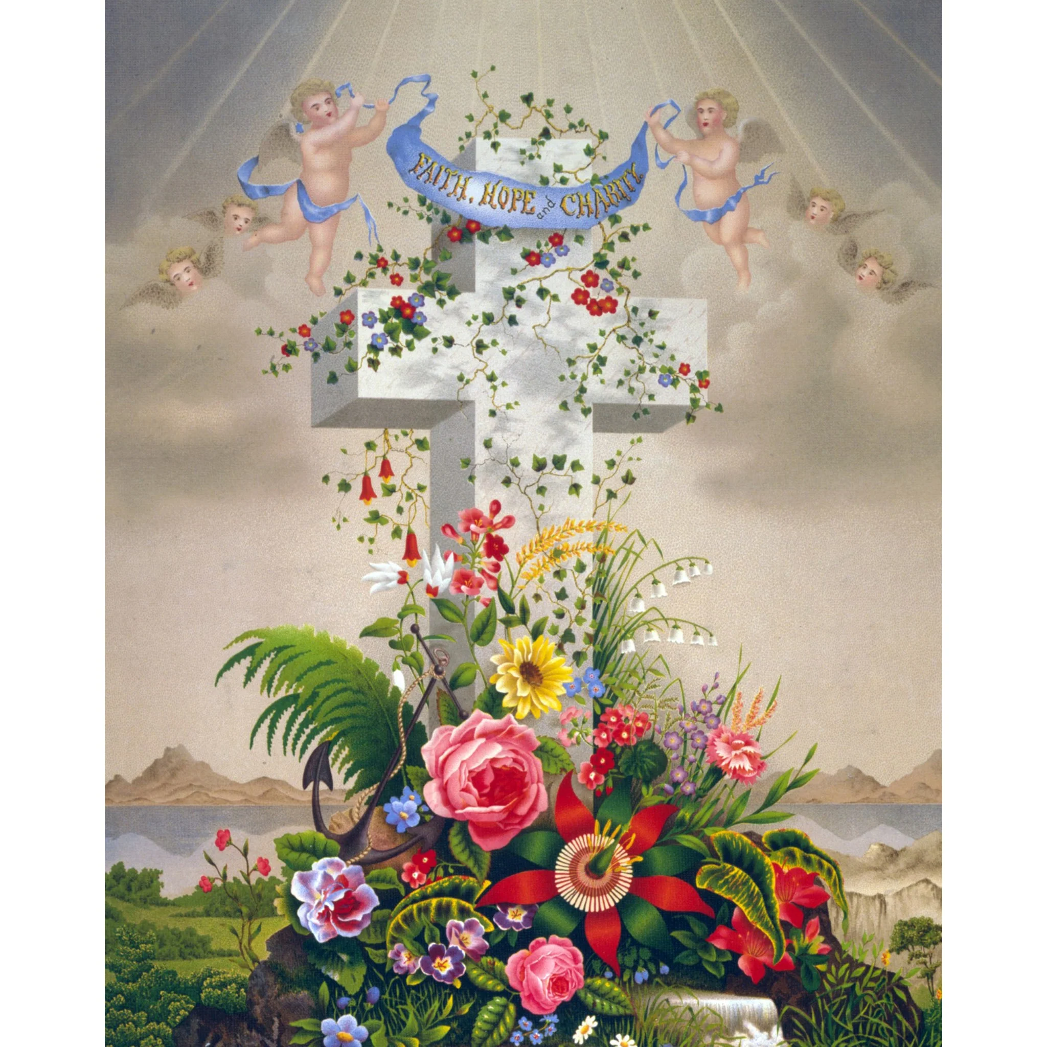 Faith Hope Charity | Diamond Painting - Image 2
