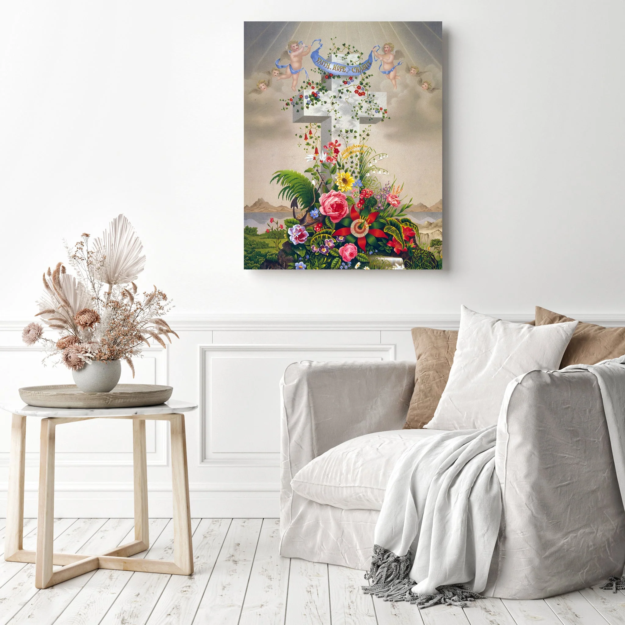 Faith Hope Charity | Diamond Painting - Image 3