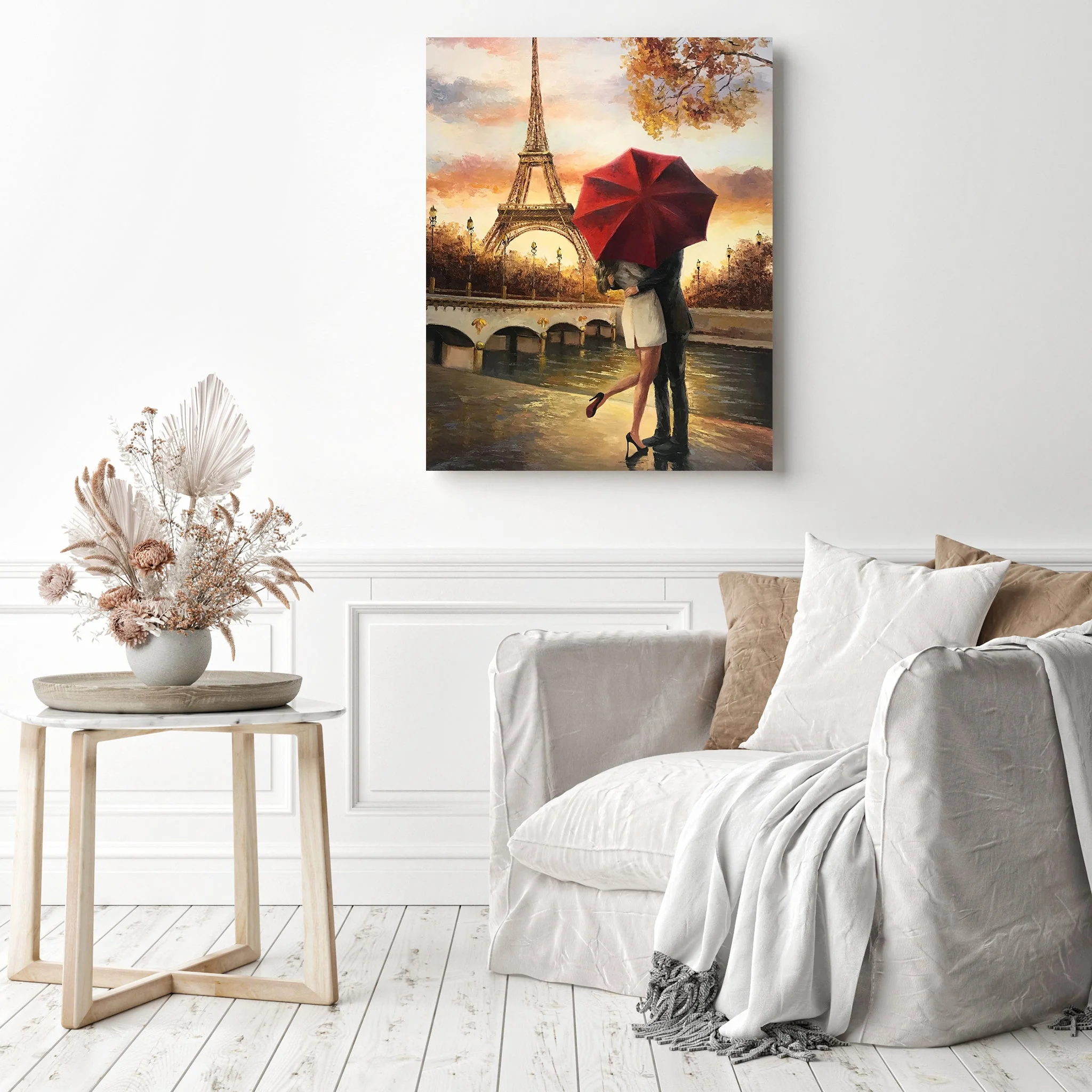 Eiffel Tower and Couple | Diamond Painting - Image 3