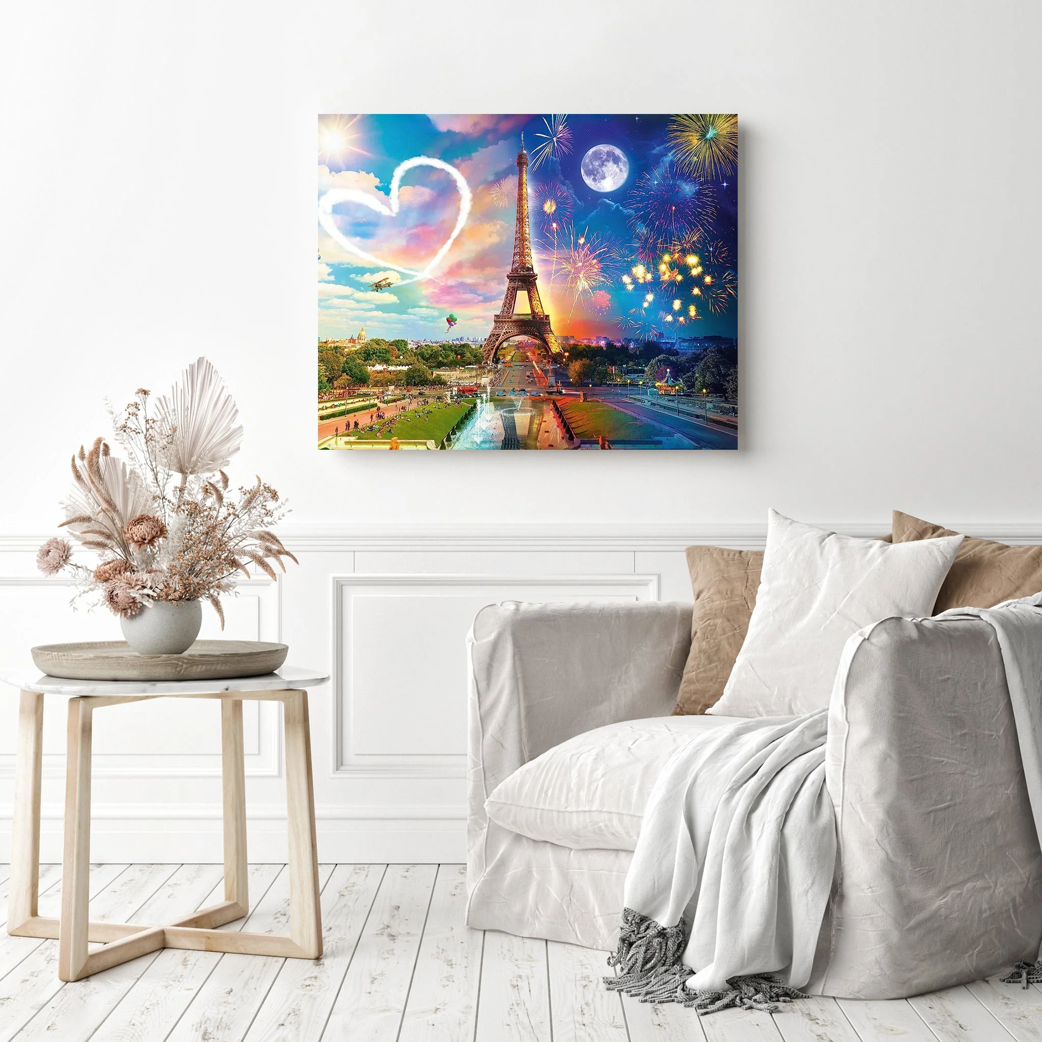 Romantic Eiffel Love | Diamond Painting - Image 3