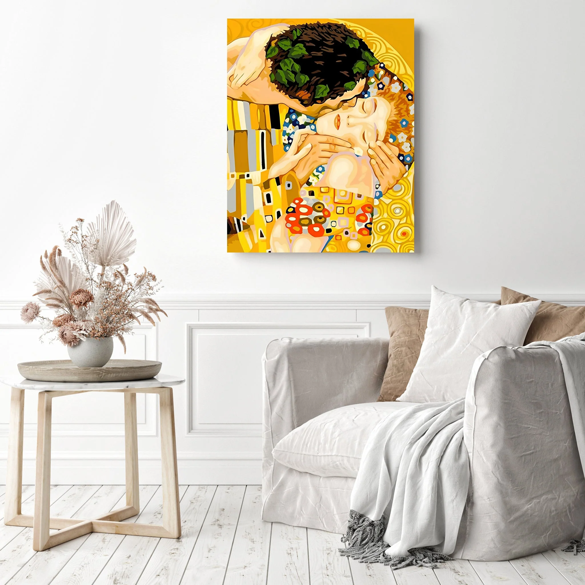The Kiss - Klimt | Diamond Painting - Image 3