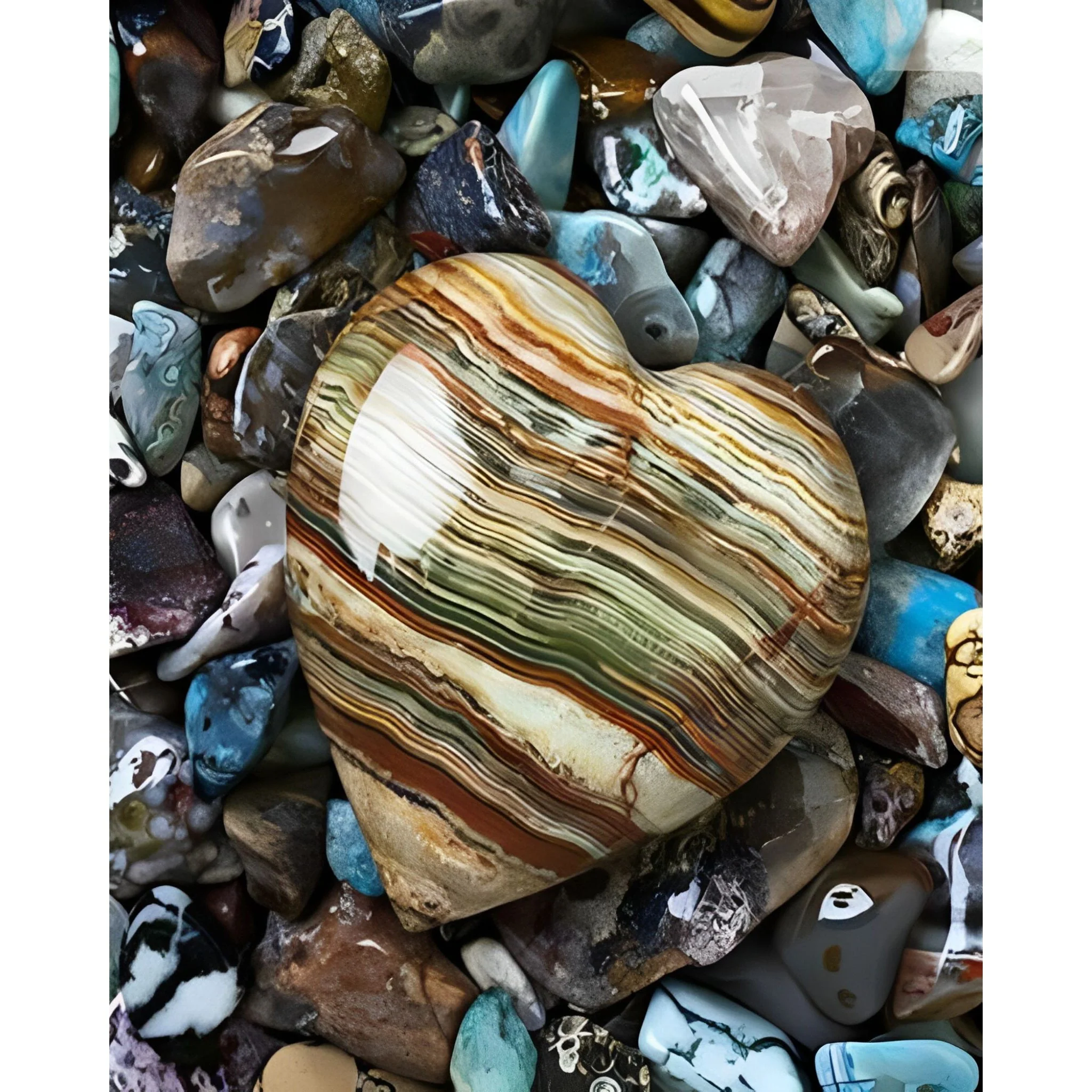 My Heart on the Beach | Diamond Painting - Image 2