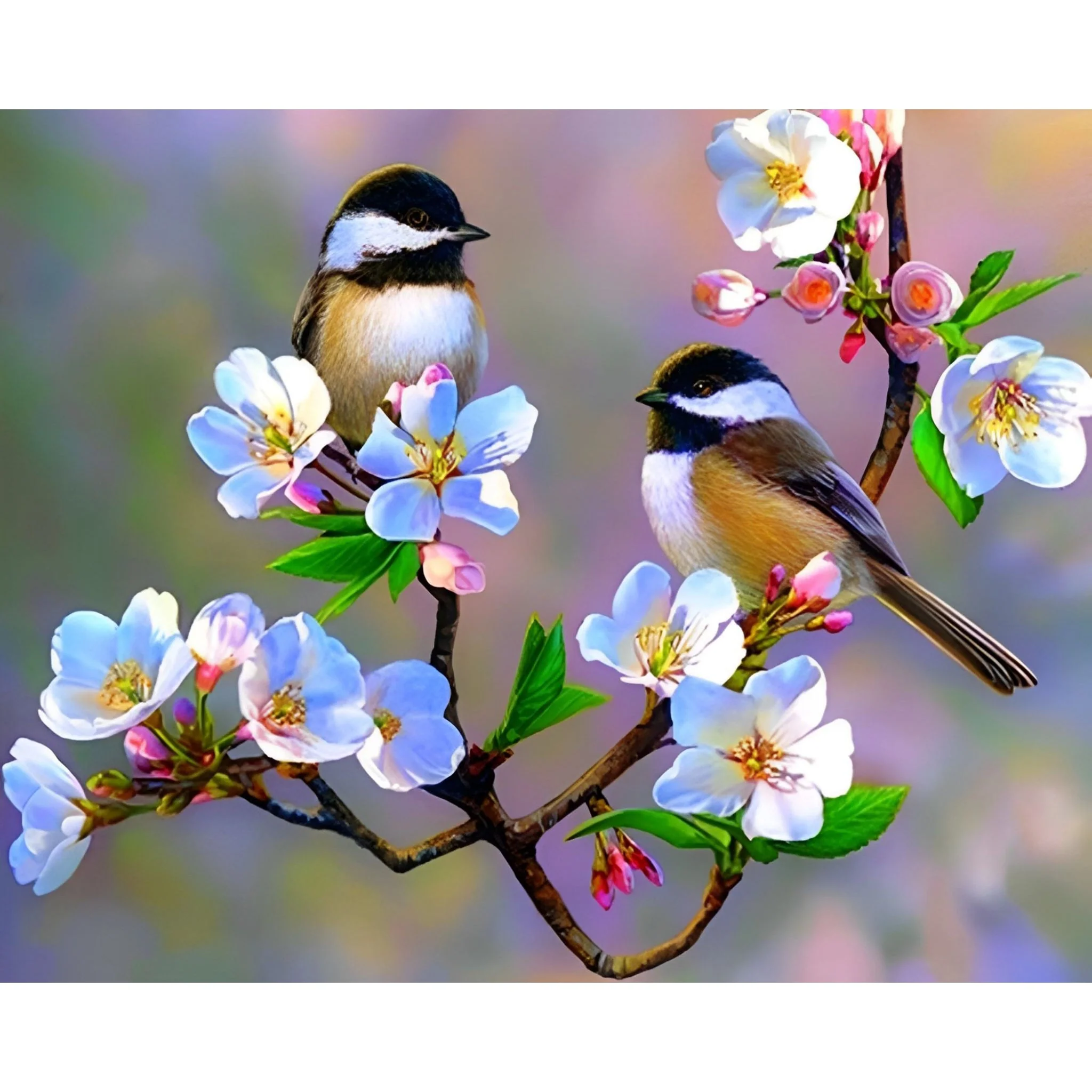 Lovebirds | Diamond Painting - Image 2