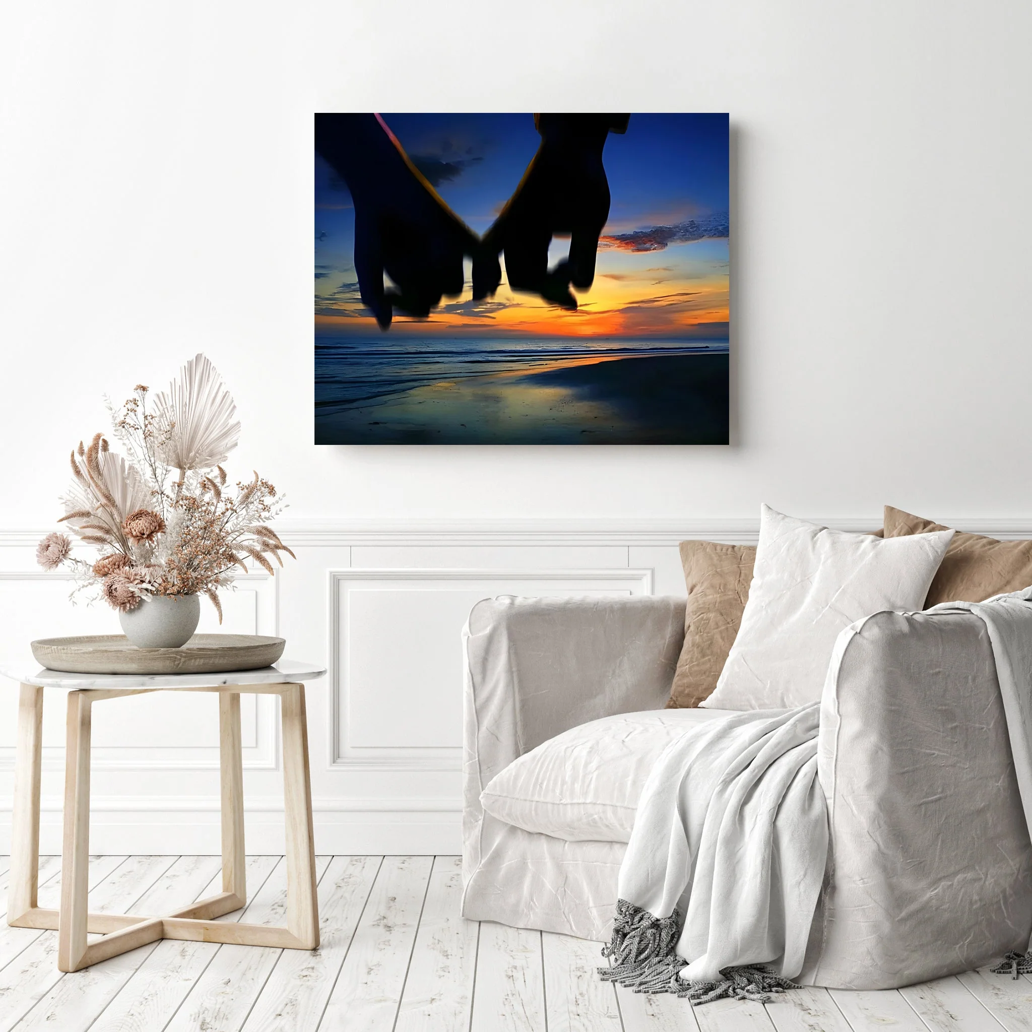 Lovers Holding Hands | Diamond Painting - Image 3