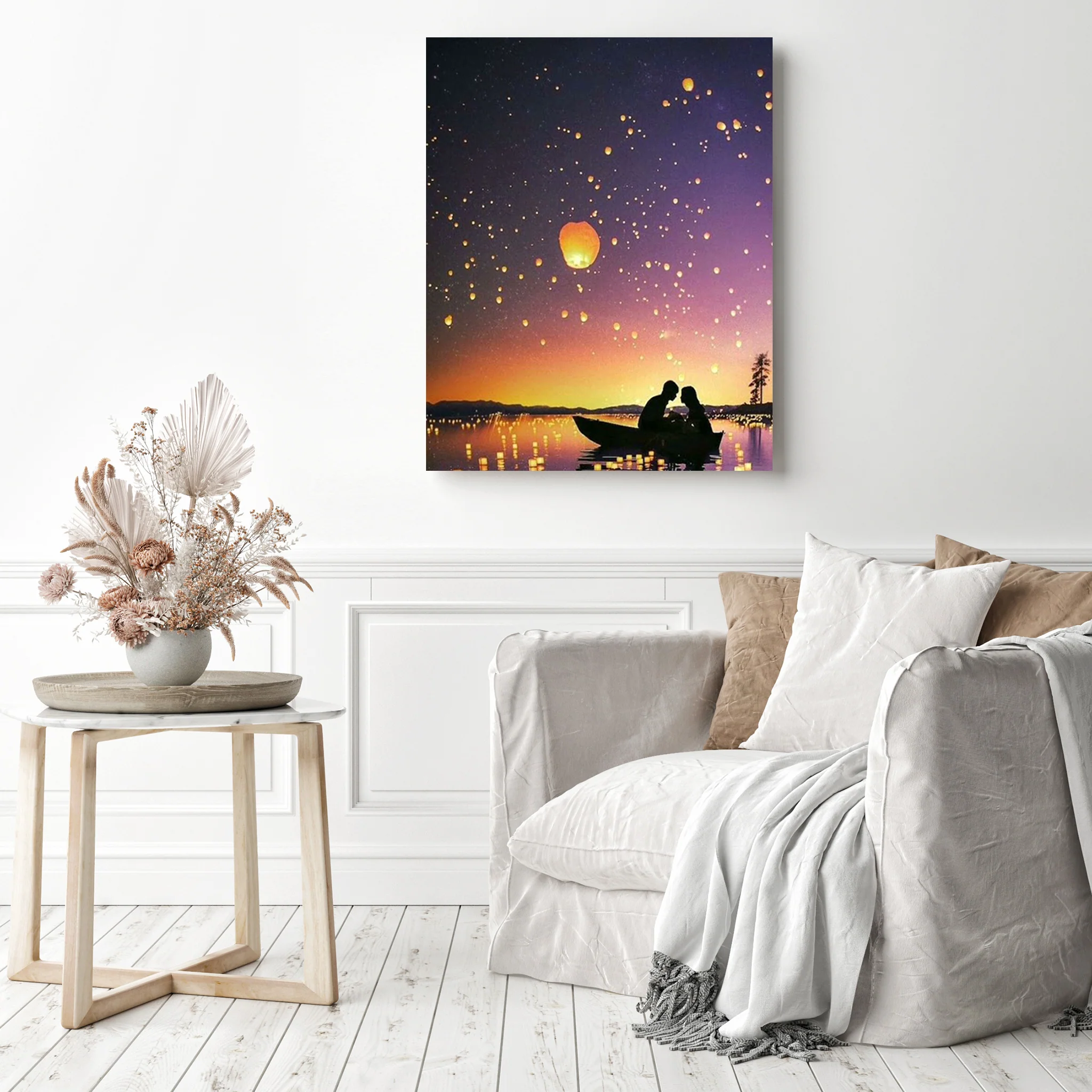 Romantic Date Silhouette | Diamond Painting - Image 3