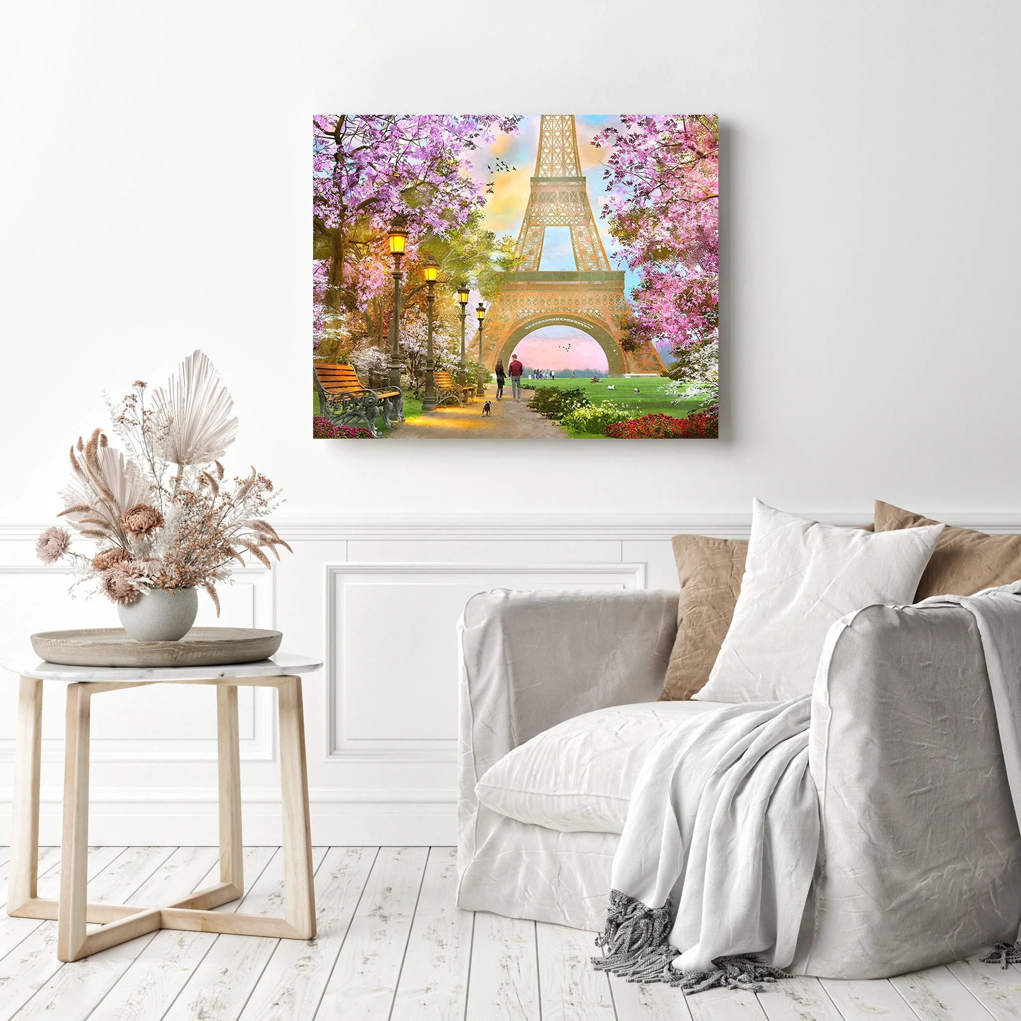 Romantic Eiffel Tower | Diamond Painting - Image 3