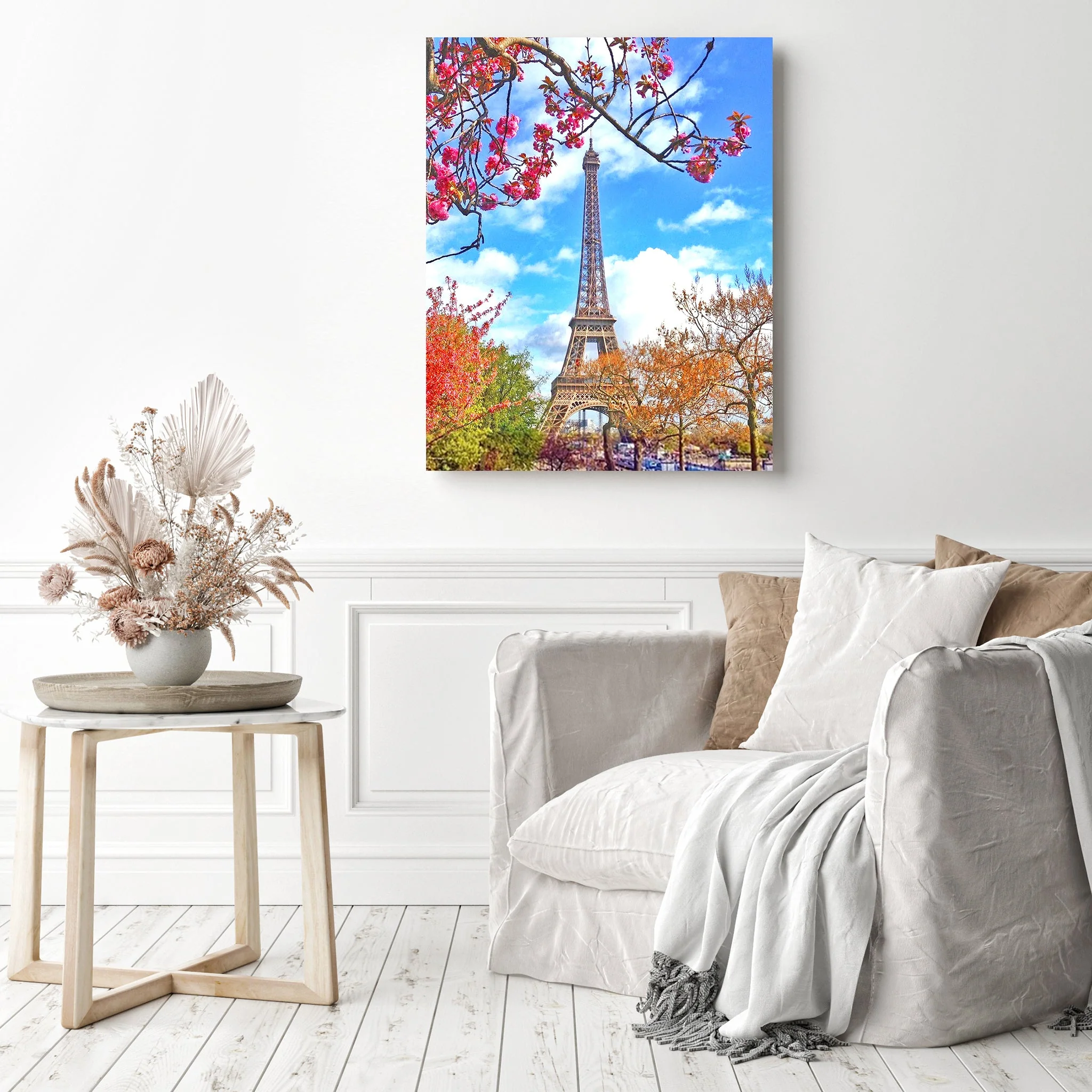 Autumn Eiffel Tower | Diamond Painting - Image 3