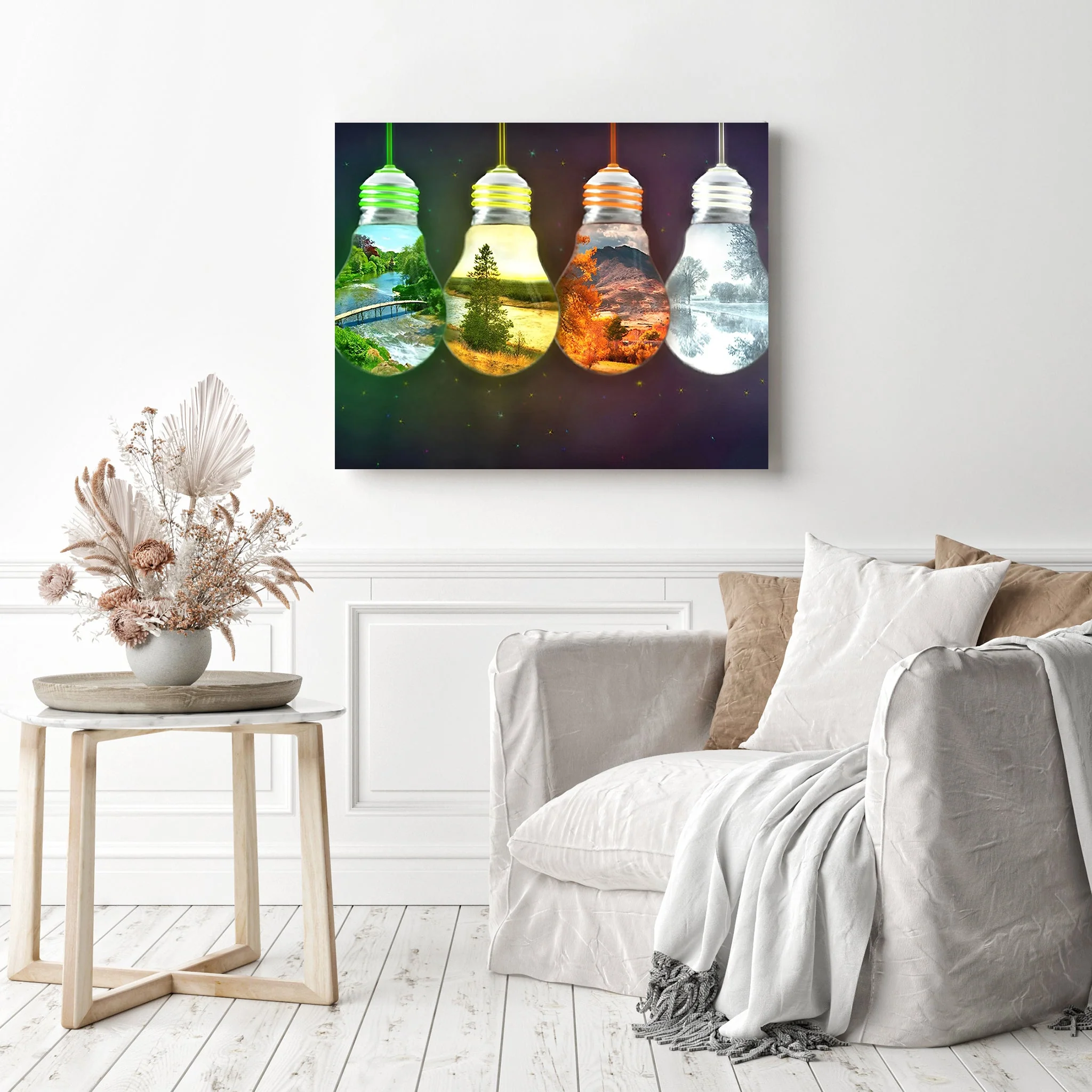 Seasons in Bulbs | Diamond Painting - Image 3