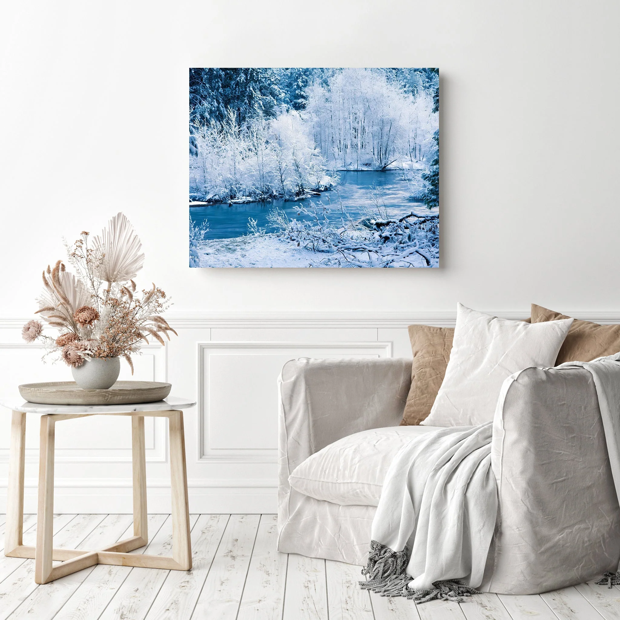 Winter Lake | Diamond Painting - Image 3