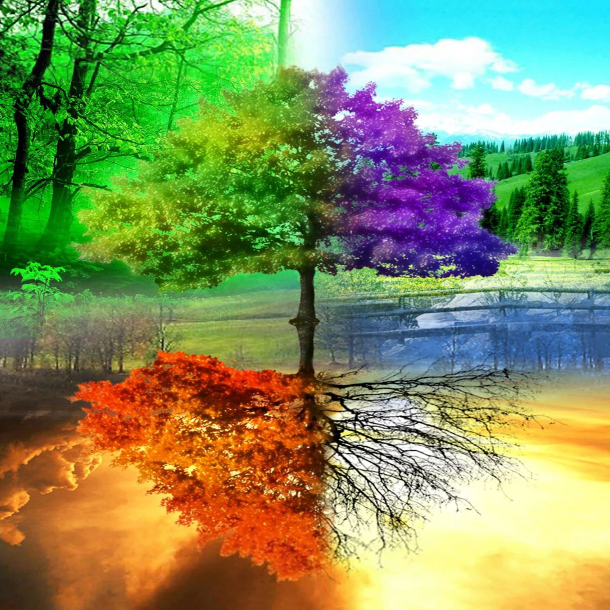 Seasonal Tree | Diamond Painting - Image 2