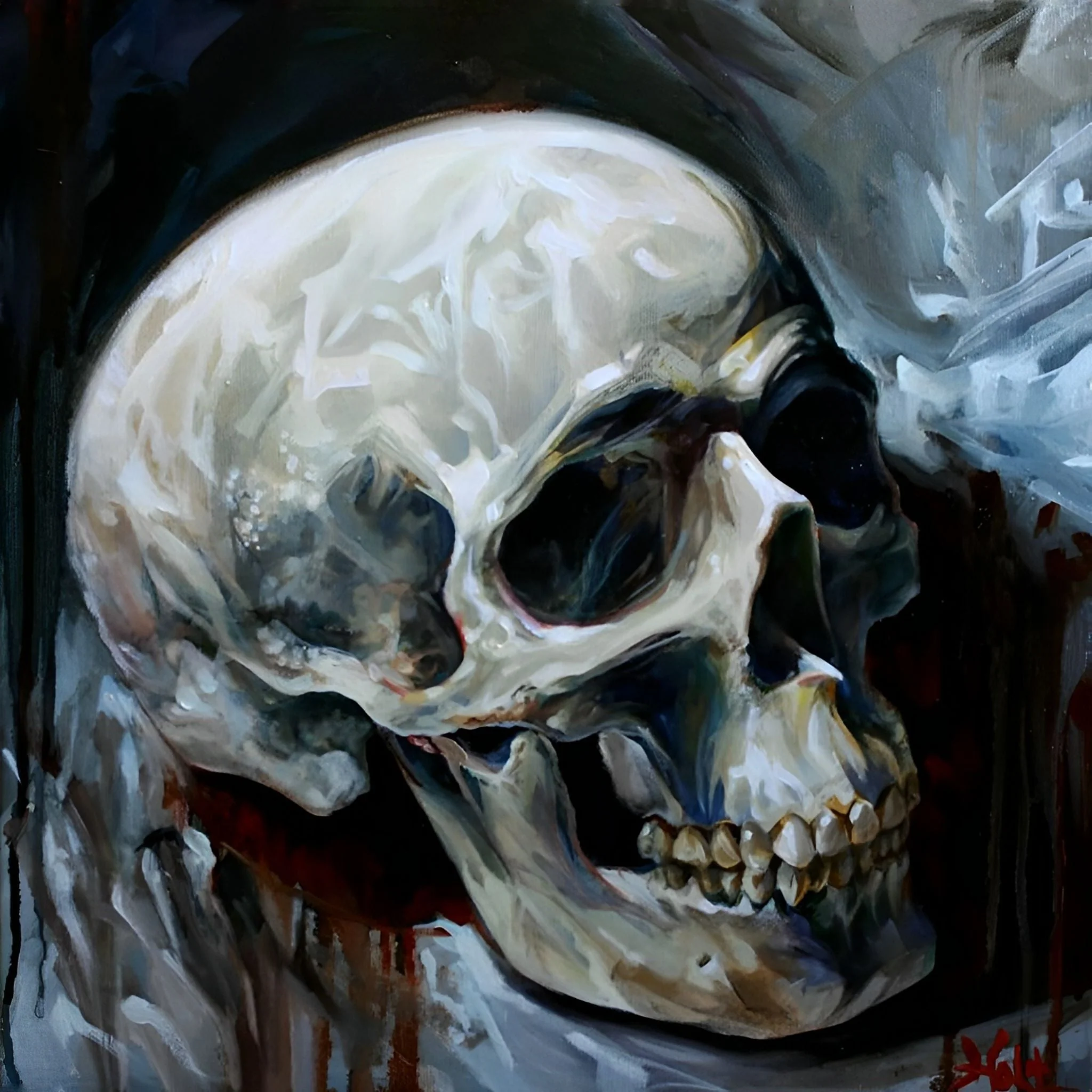 Haunted Skull | Diamond Painting - Image 2