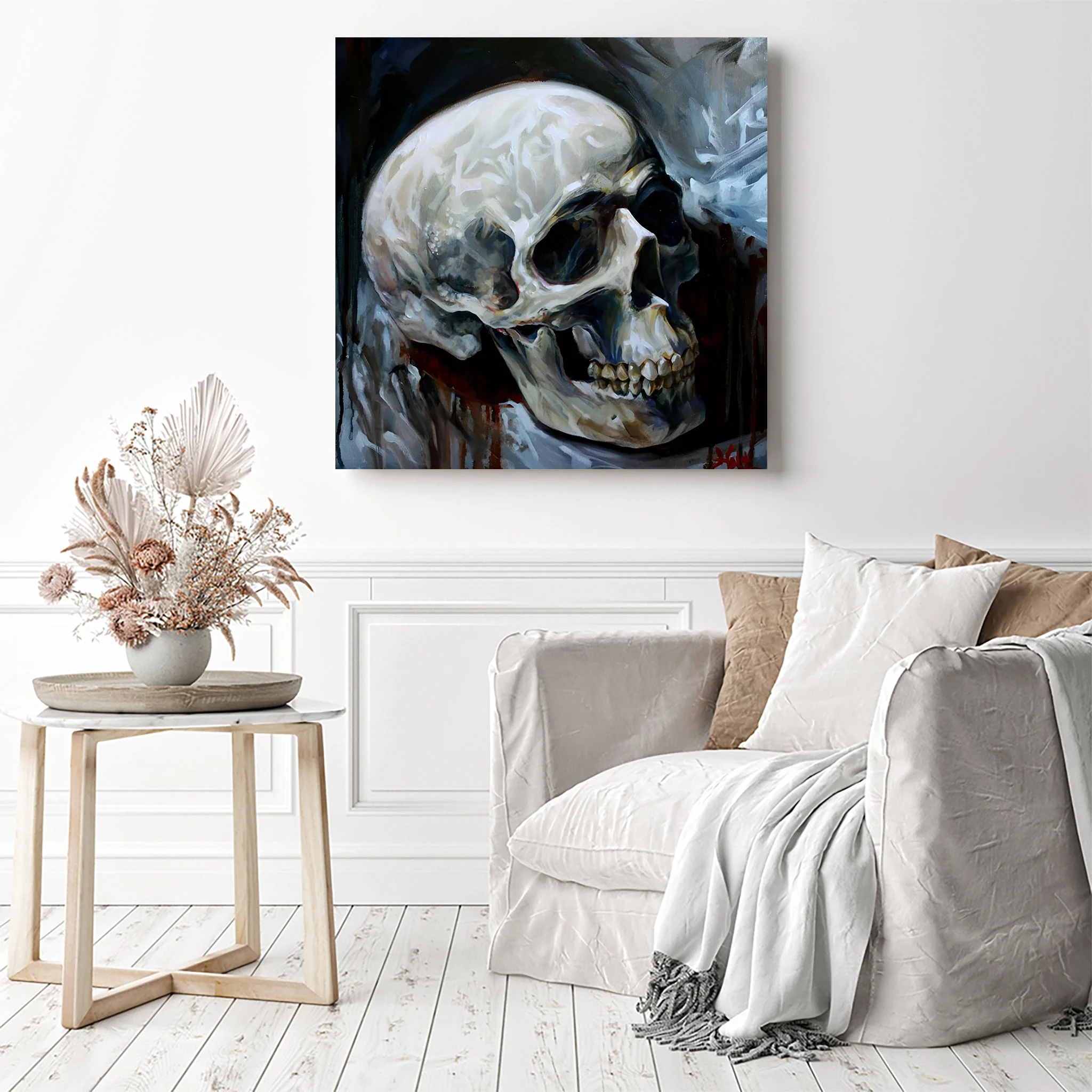 Haunted Skull | Diamond Painting - Image 3