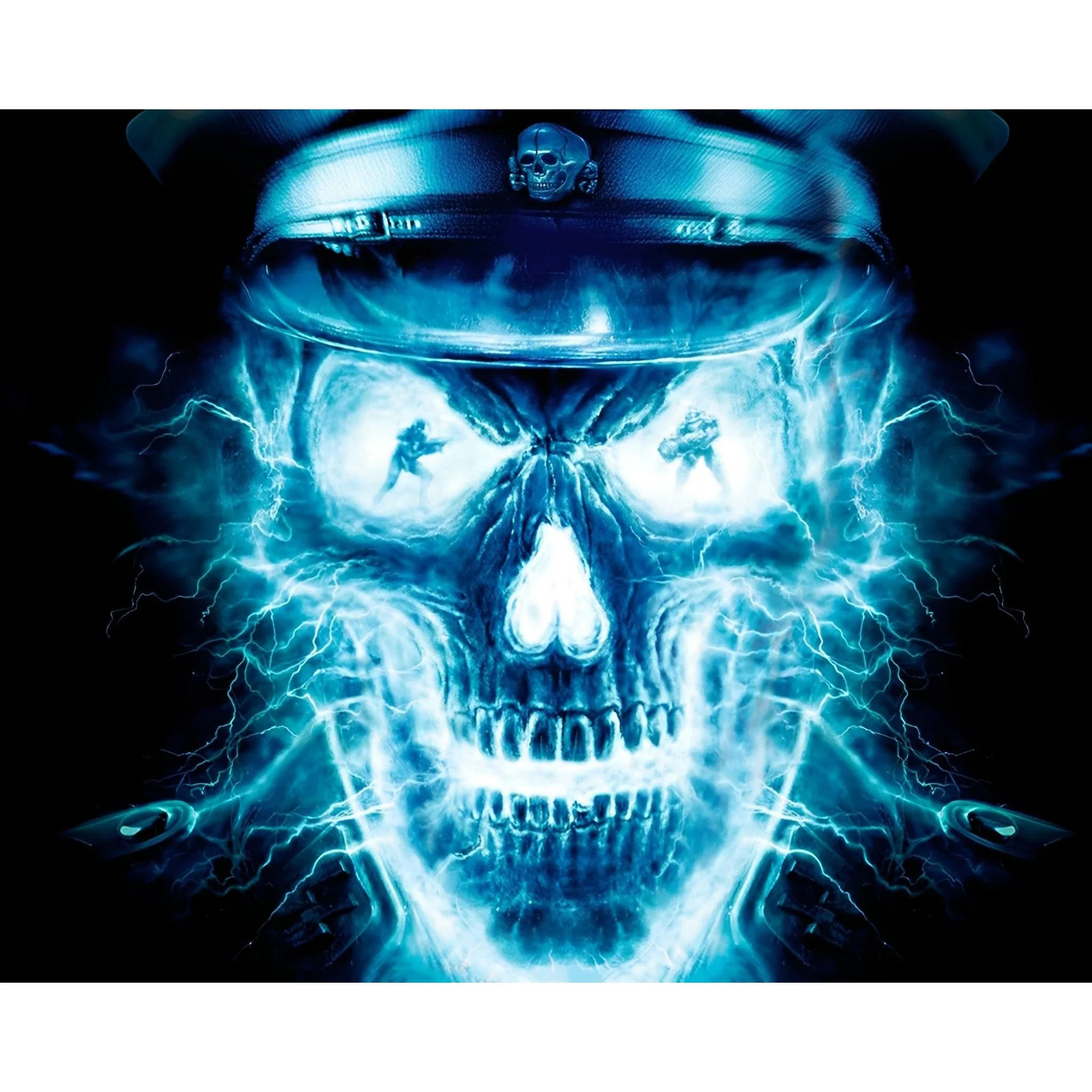 Glowing Skull | Diamond Painting - Image 2