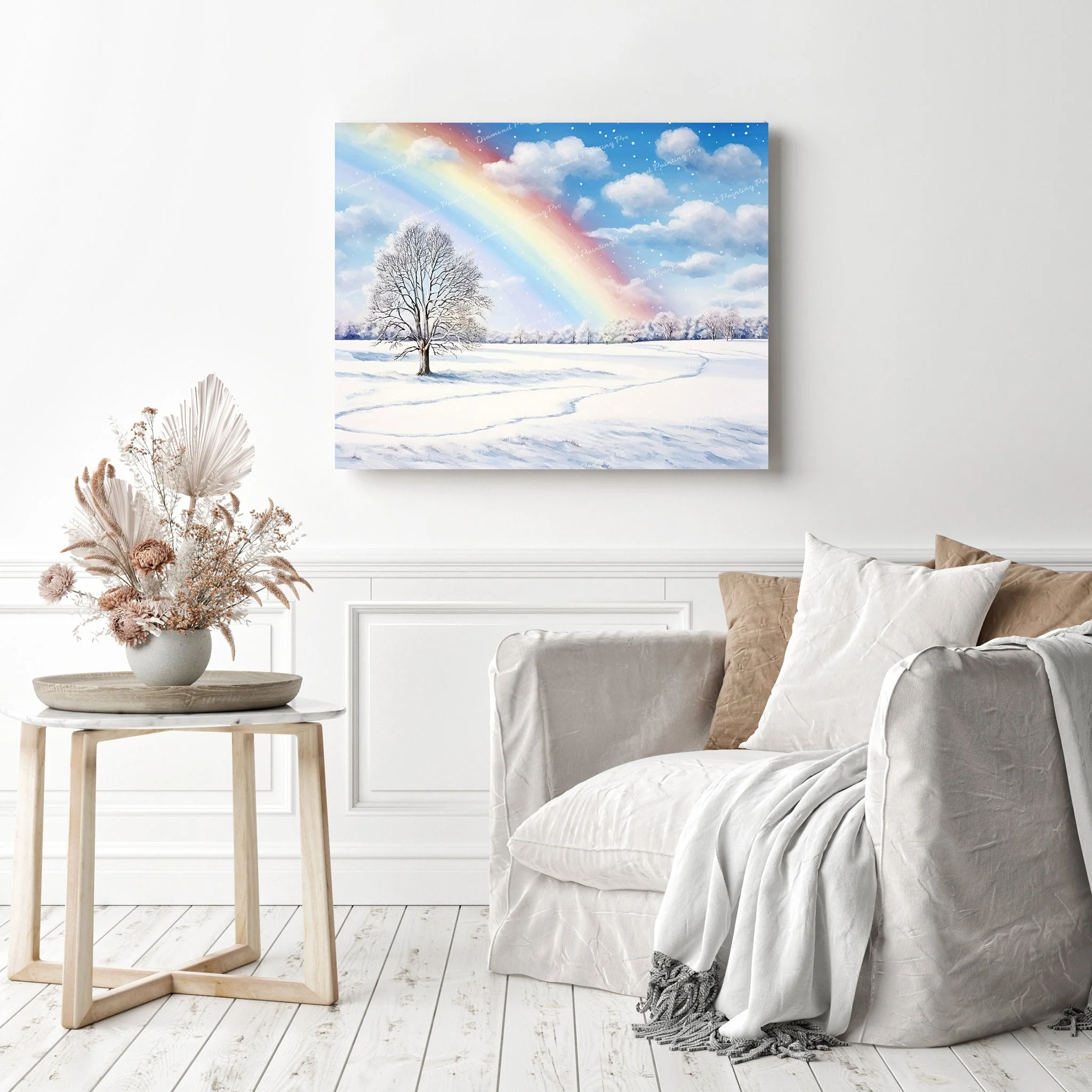 Rainbow Snowland | Diamond Painting - Image 3