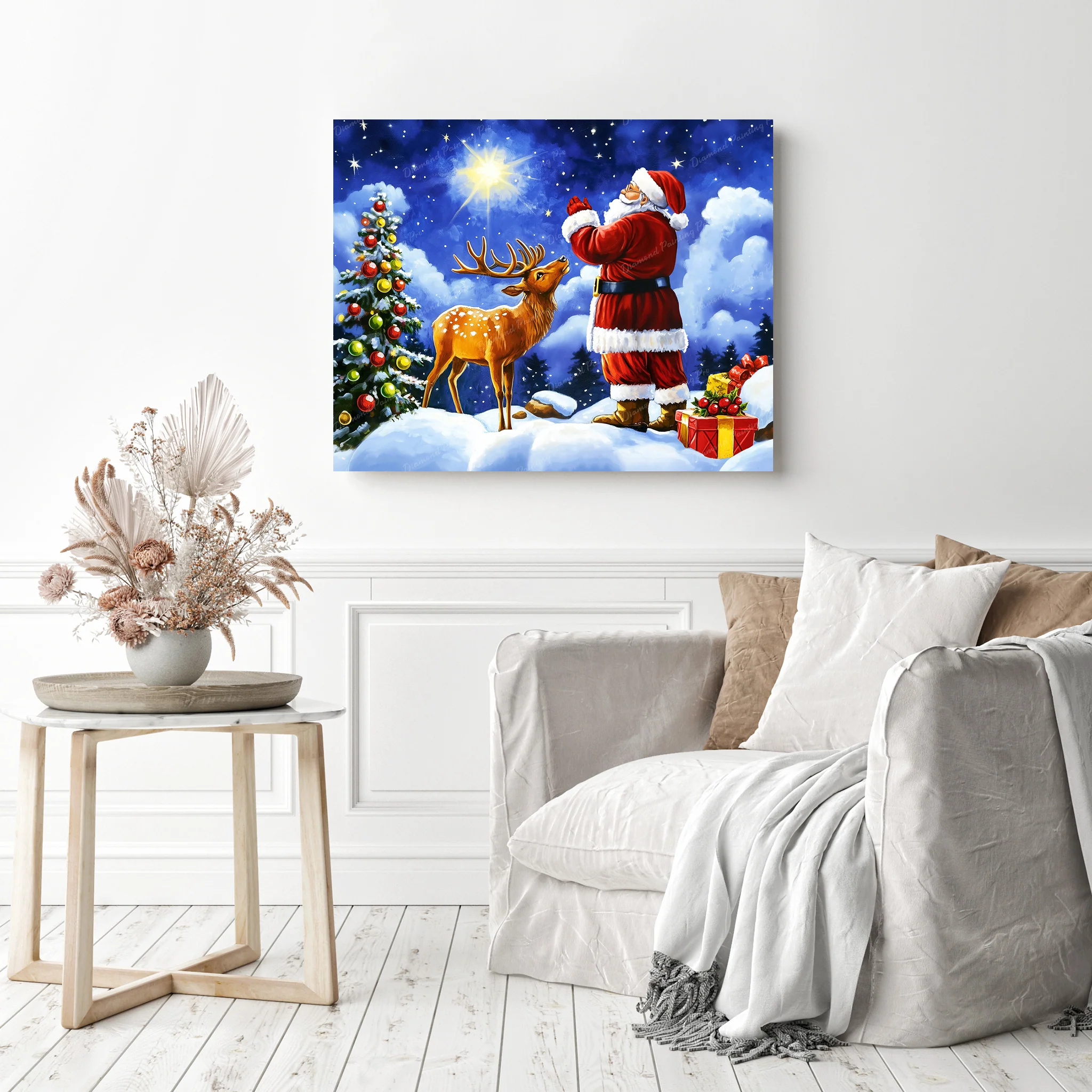Starlit Christmas Eve | Diamond Painting - Image 3
