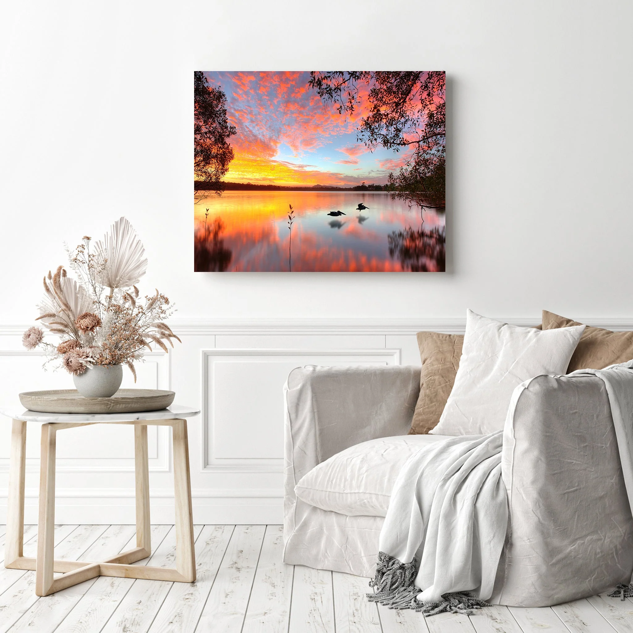 Sunset on the Lake | Diamond Painting - Image 3