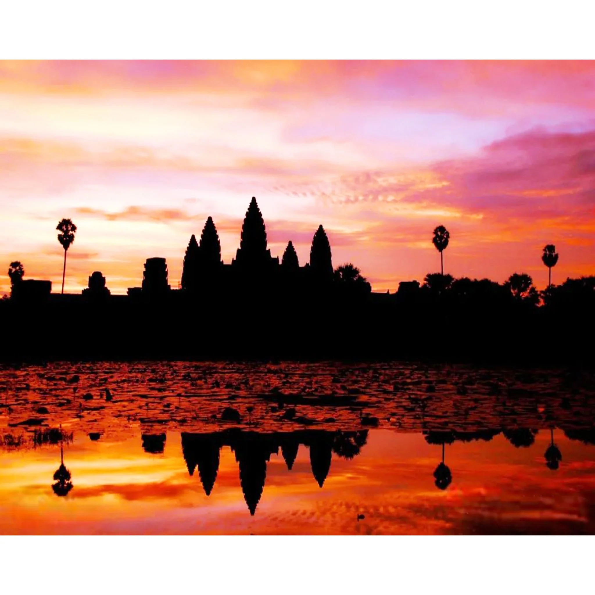 Angkok Wat Sunset | Diamond Painting - Image 2
